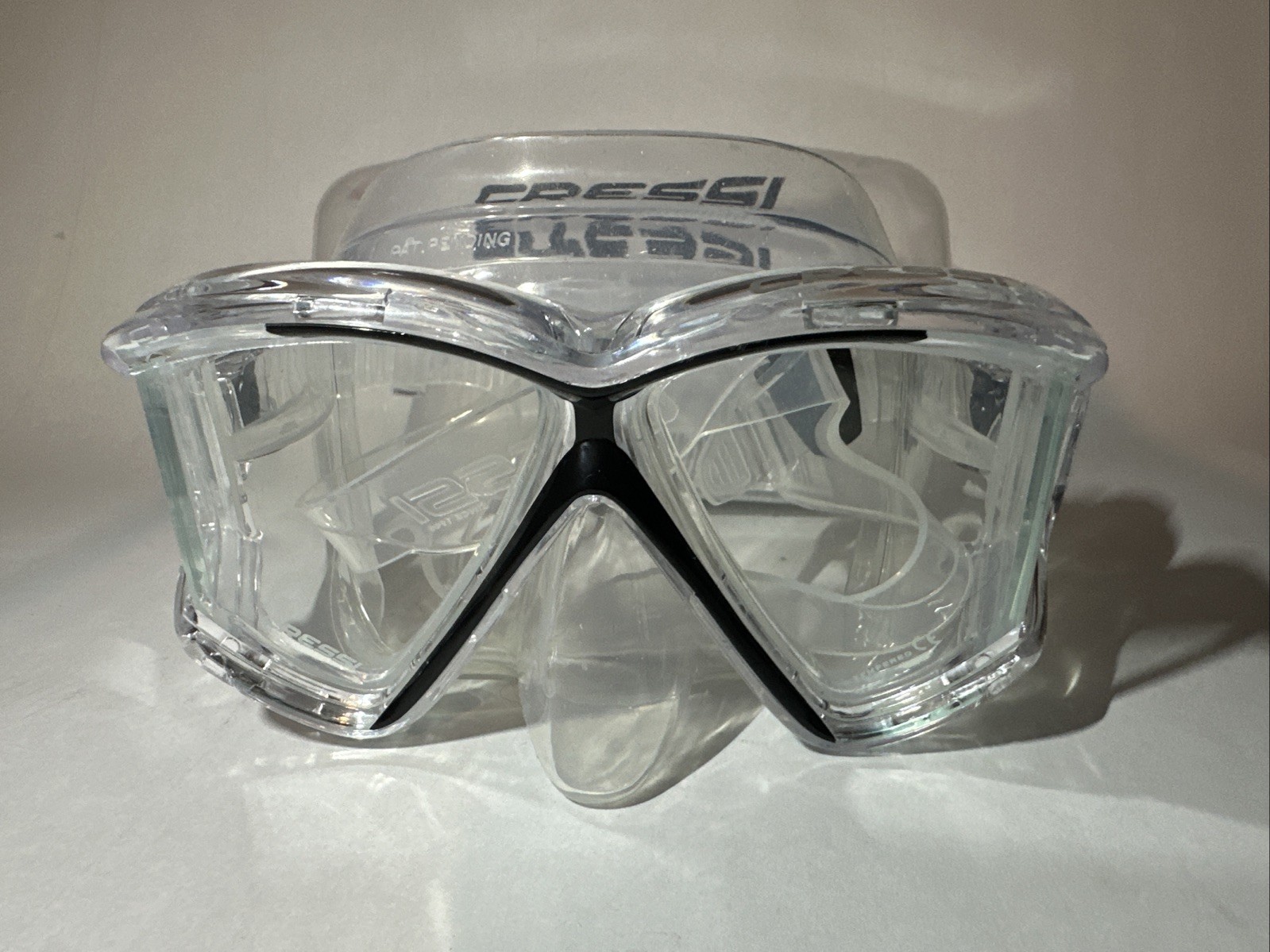 NEW Open Box Adult Cressi Pano 4 Mask (Clear)