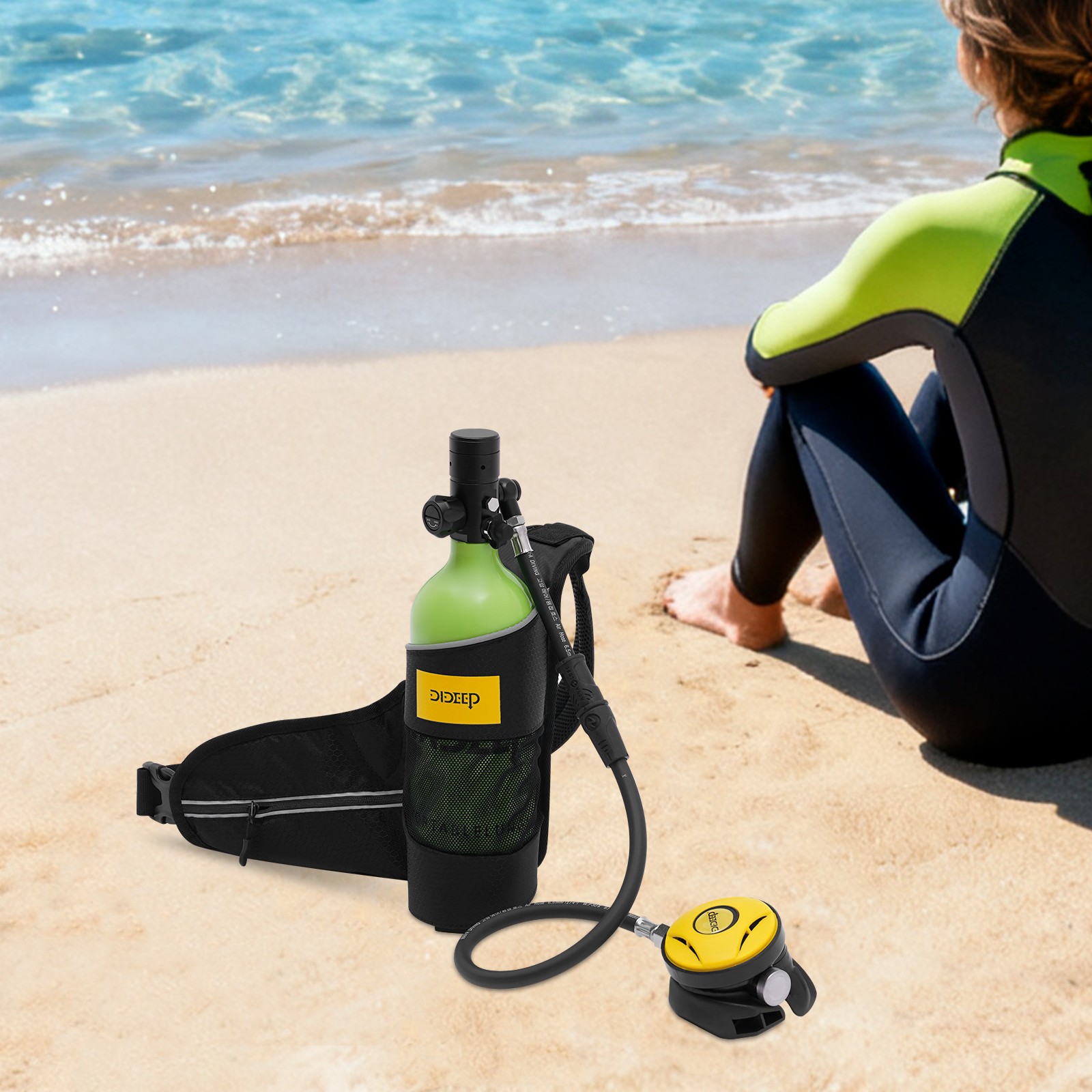 Diving Scuba Tank 1L Mini Air Oxygen Cylinder Small Emergency 1L Mini Air