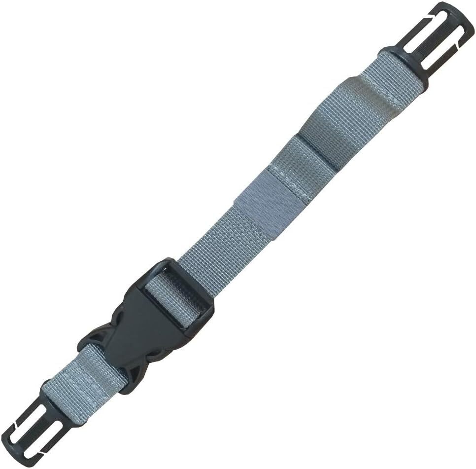 Amlrt HDHYK Backpack Chest Strap- Nylon -Suitable for Standard size, Gray