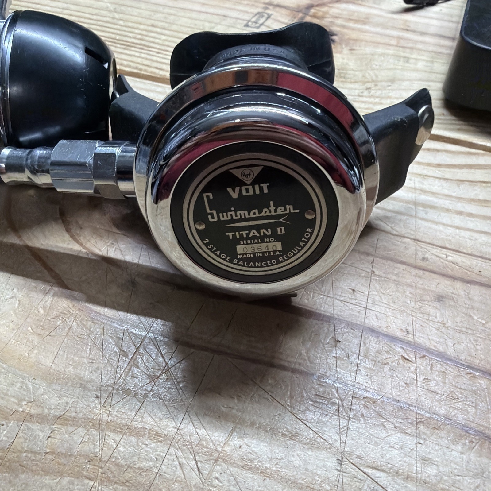 Vintage AMF Voit Swimaster Titan II Scuba Regulator. B
