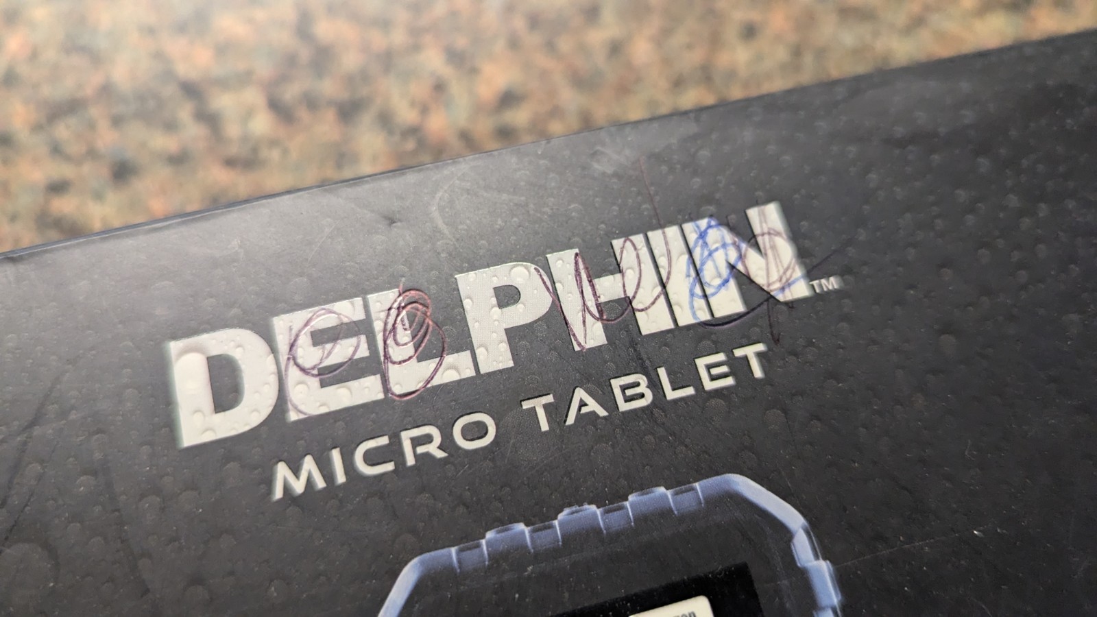 Waterproof Micro Tablet System by Underwater Audio UNTESTED AS/IS TURNS ON