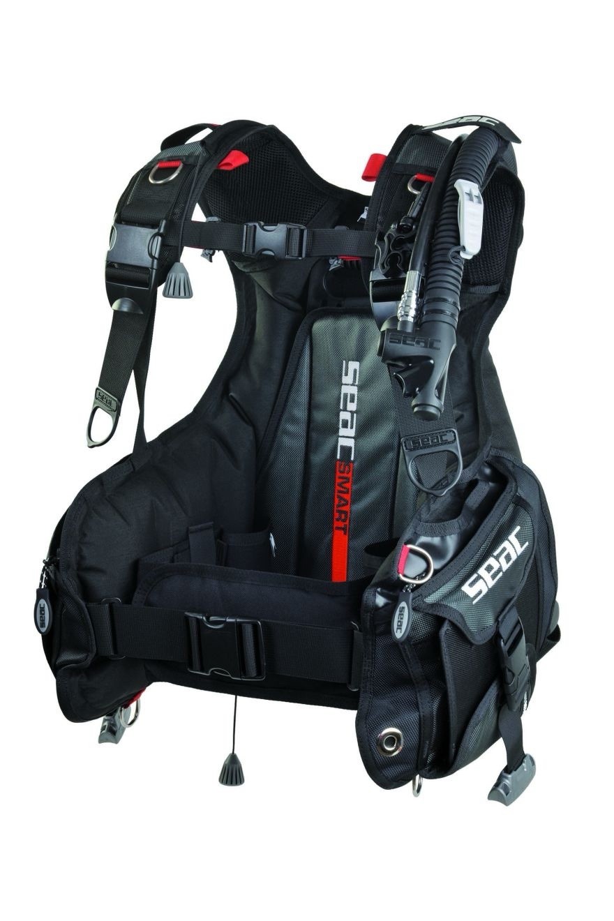 Seac Smart BCD, Size LG, Drop Weight Pockets Buoyancy Compensator. Size Large