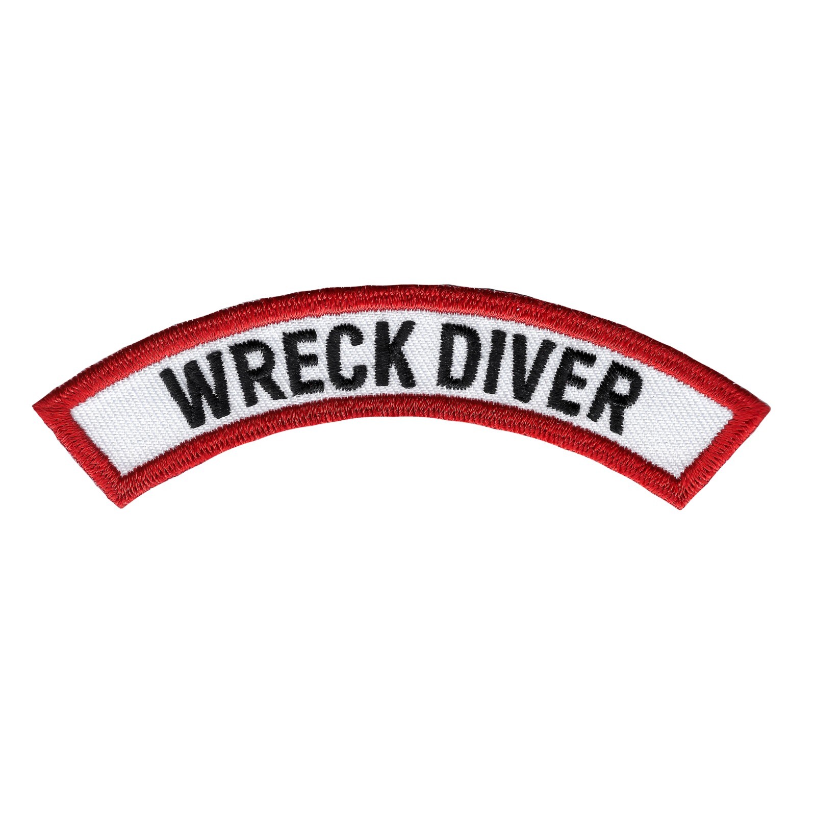 WRECK DIVER CHEVRON – SCUBA DIVING iron-on DIVE PATCH embroidered applique