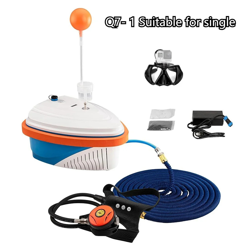 Portable Scuba Snorkel Hookah Swimming Underwater 15 Meters Diving Ventilator