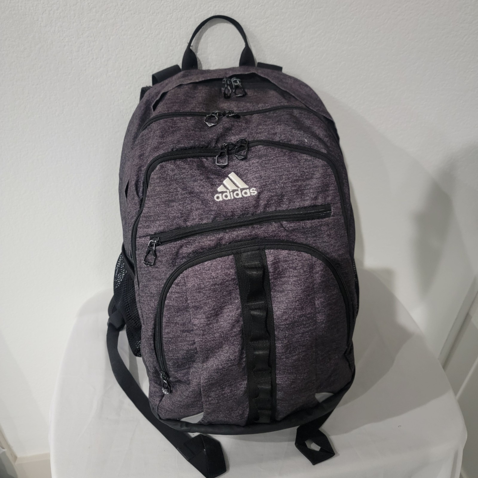 Adidas Unisex Prime Backpack One Size, Onix Grey/Black/White