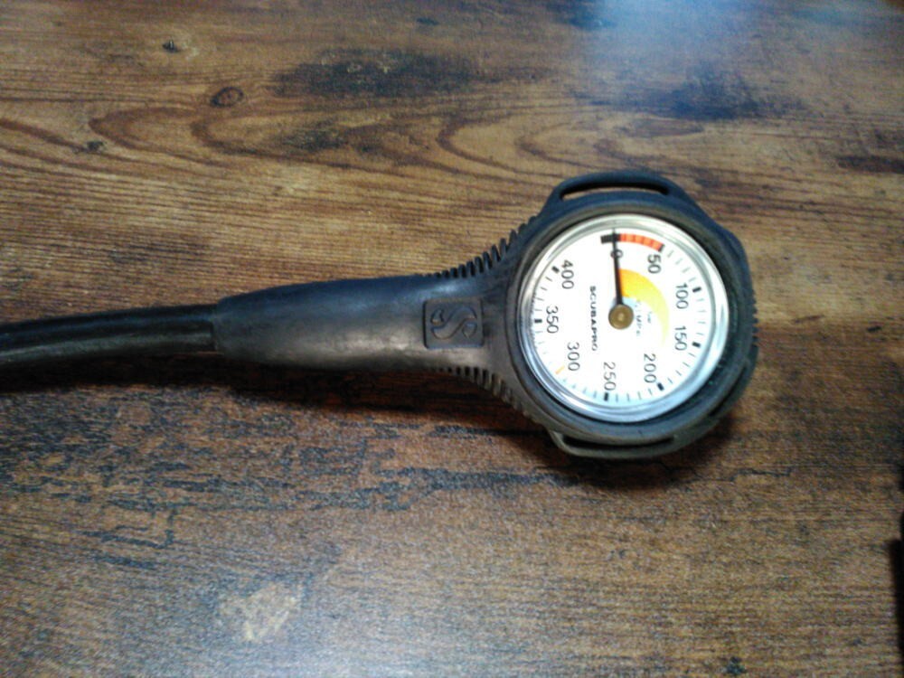SCUBAPRO SINGLE GAUGE. #1