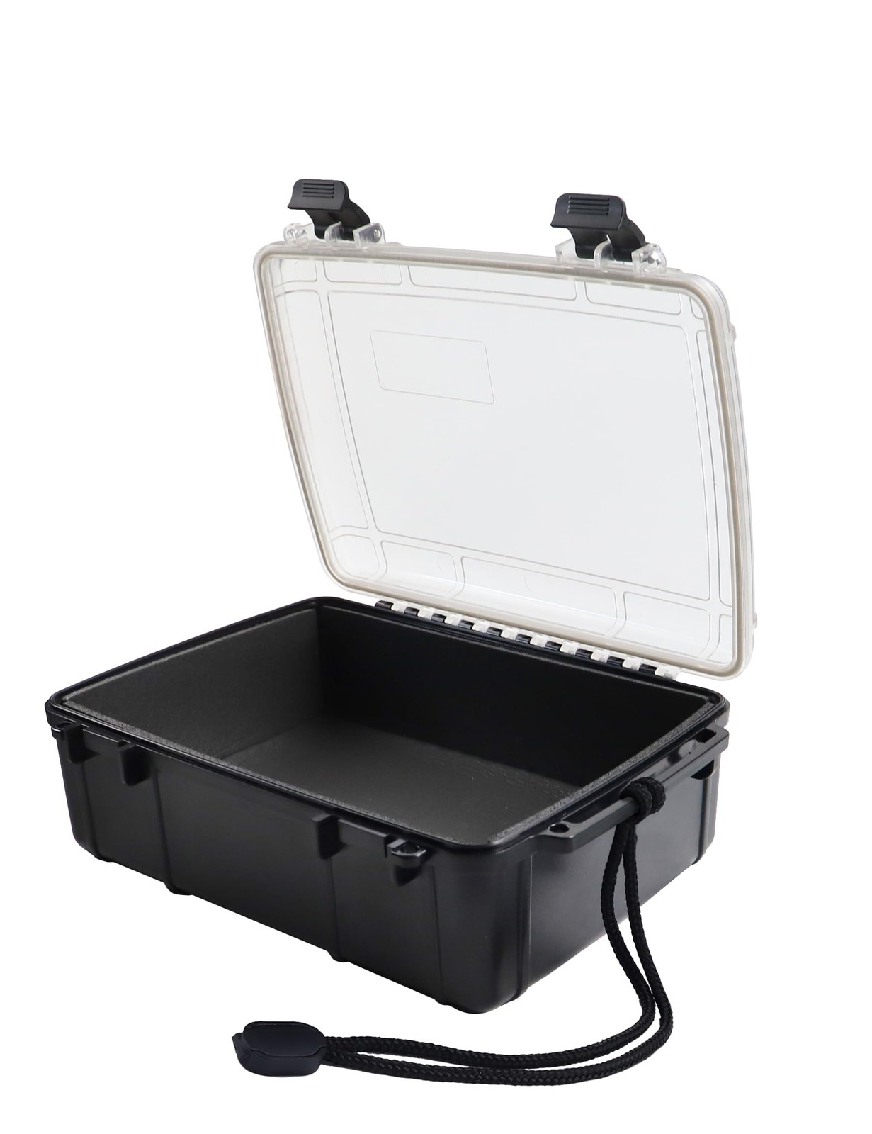 Avlcoaky Waterproof Box Dry Containers 9x6x2 inches, Black