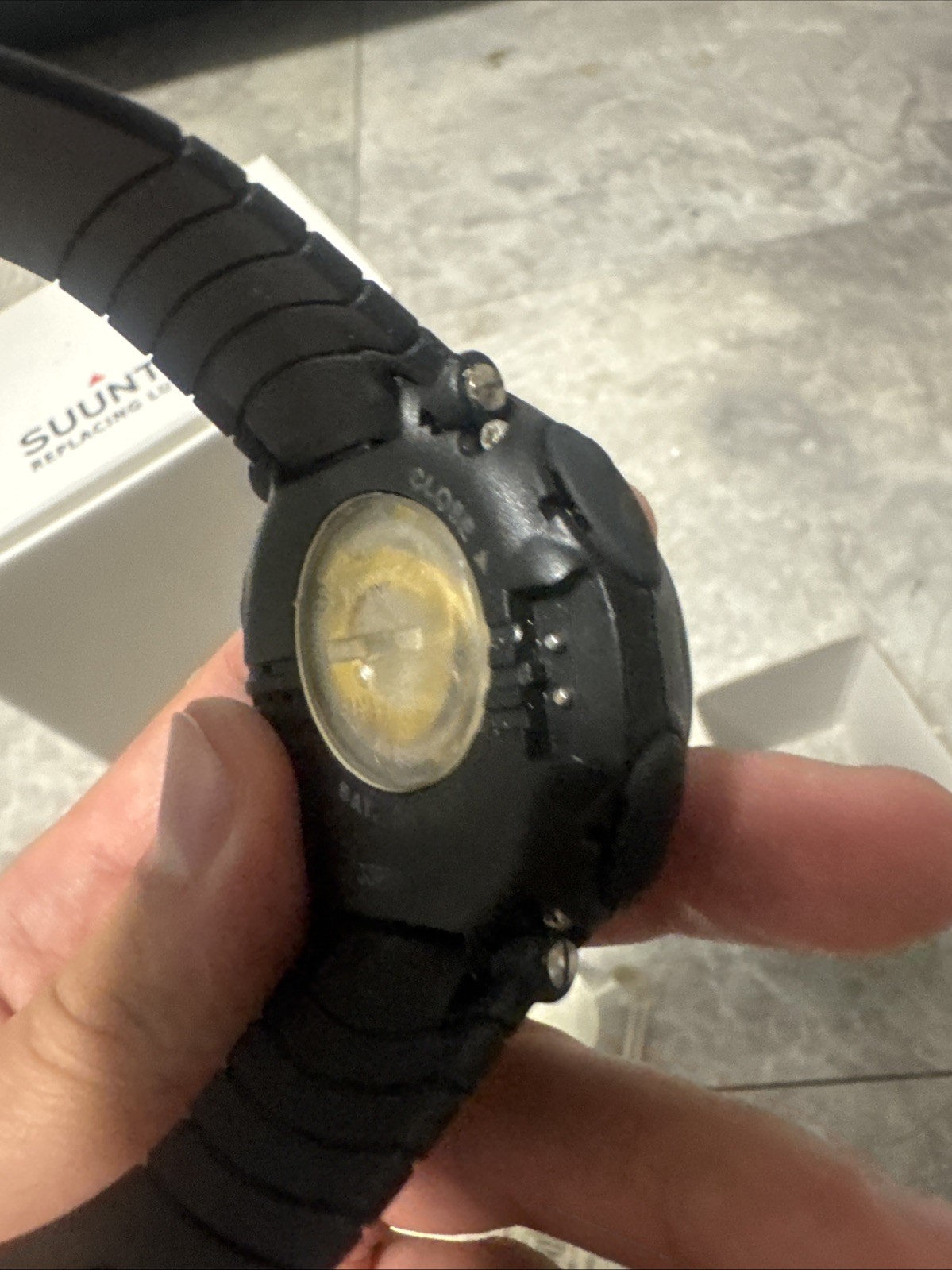 SUUNTO MOSQUITO DIVE COMPUTER WATCH- USED.