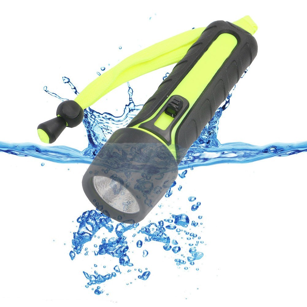 Diving Flashlight Torch 15.2×4.2cm For Hunting/rescue/camping LED Lamp Lantern