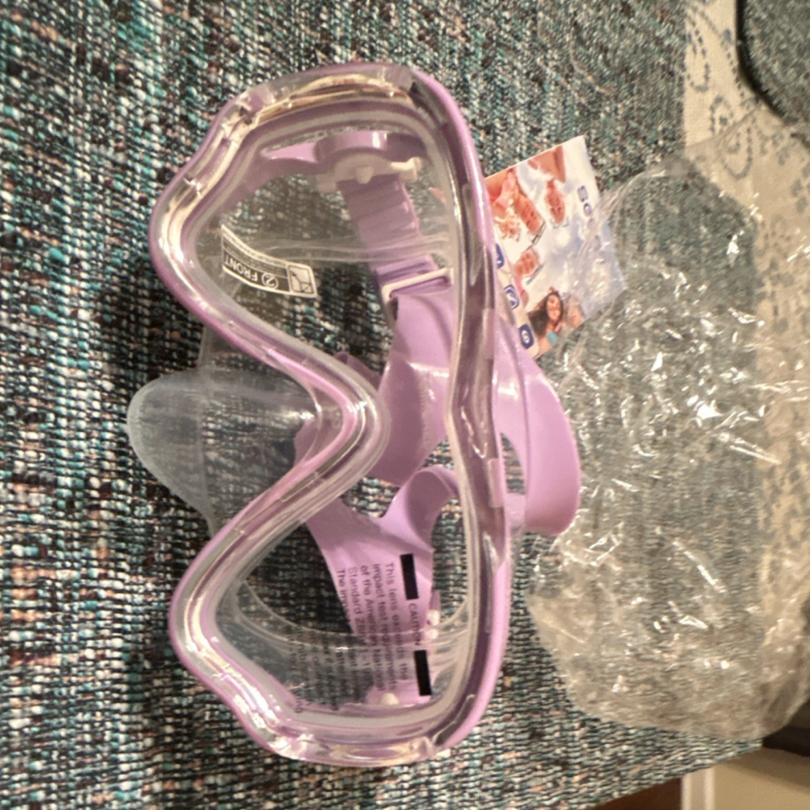 Seago SG-DV212 Purple Scuba & Snorkeling Mask Anti-Fog UV Protection Leak-Proof
