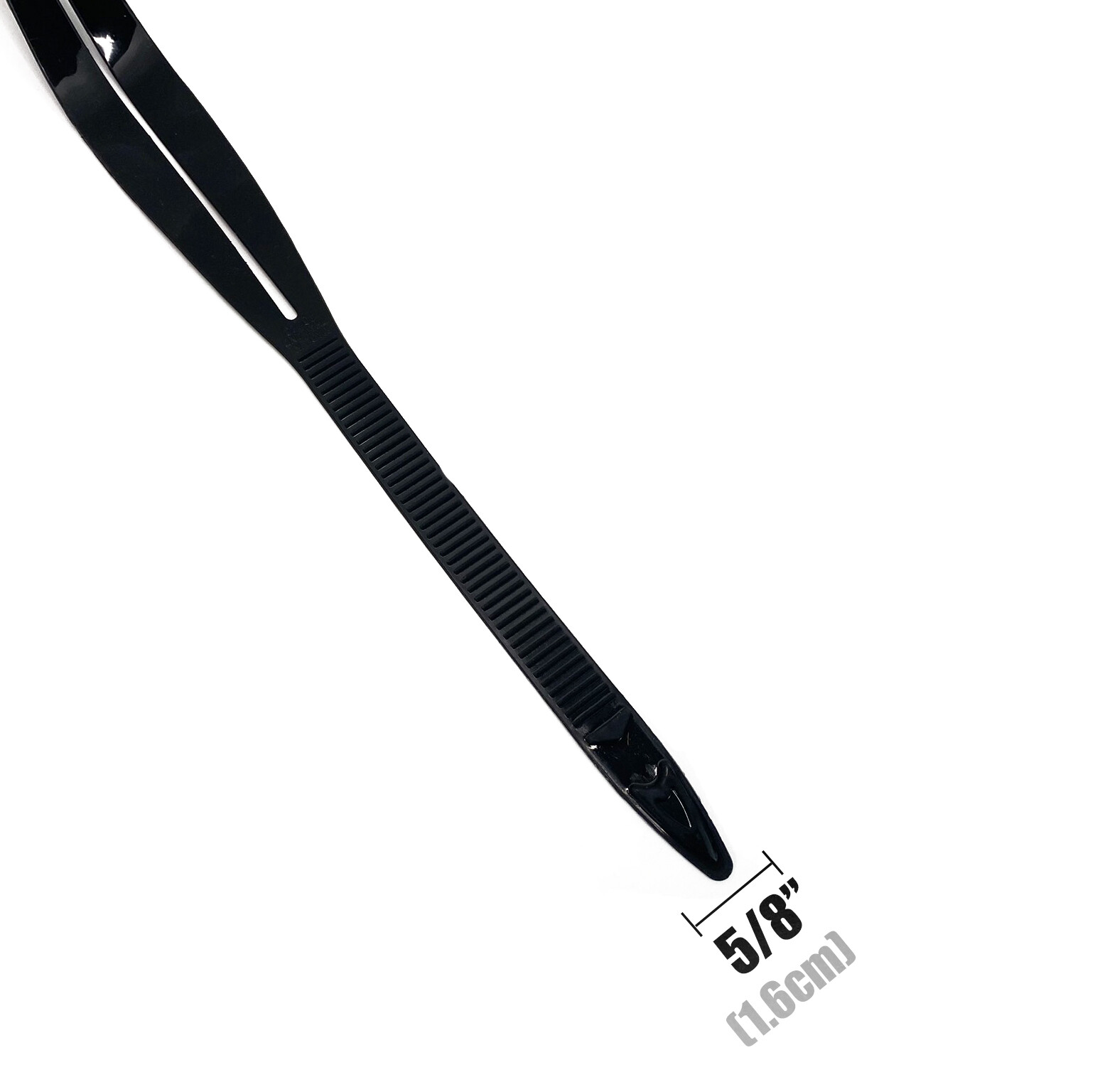 Scuba Dive Snorkeling Mask Silicone Strap Replacement – Black 5/8″ Width Thin