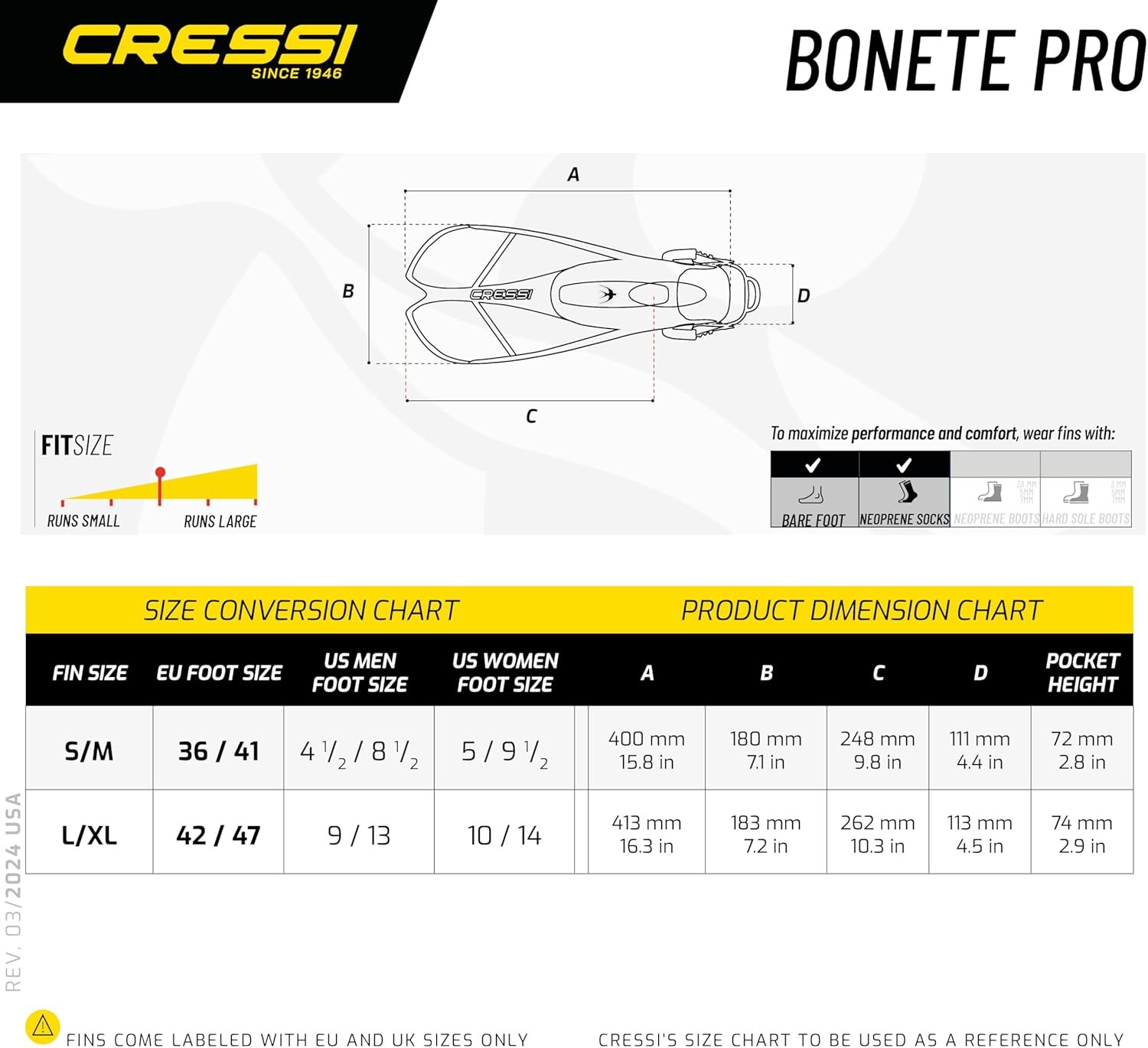 Cressi Bonete Pro Dry Mask Snorkel Set, Translucent Pink, Size Small/Medium