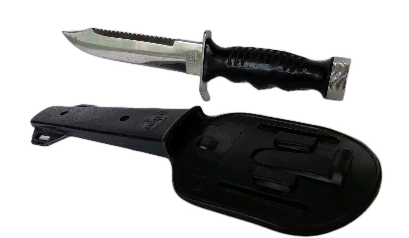 Dacor German Dive Knife, 6”Blade, 11. 1/4 W/ Sheath