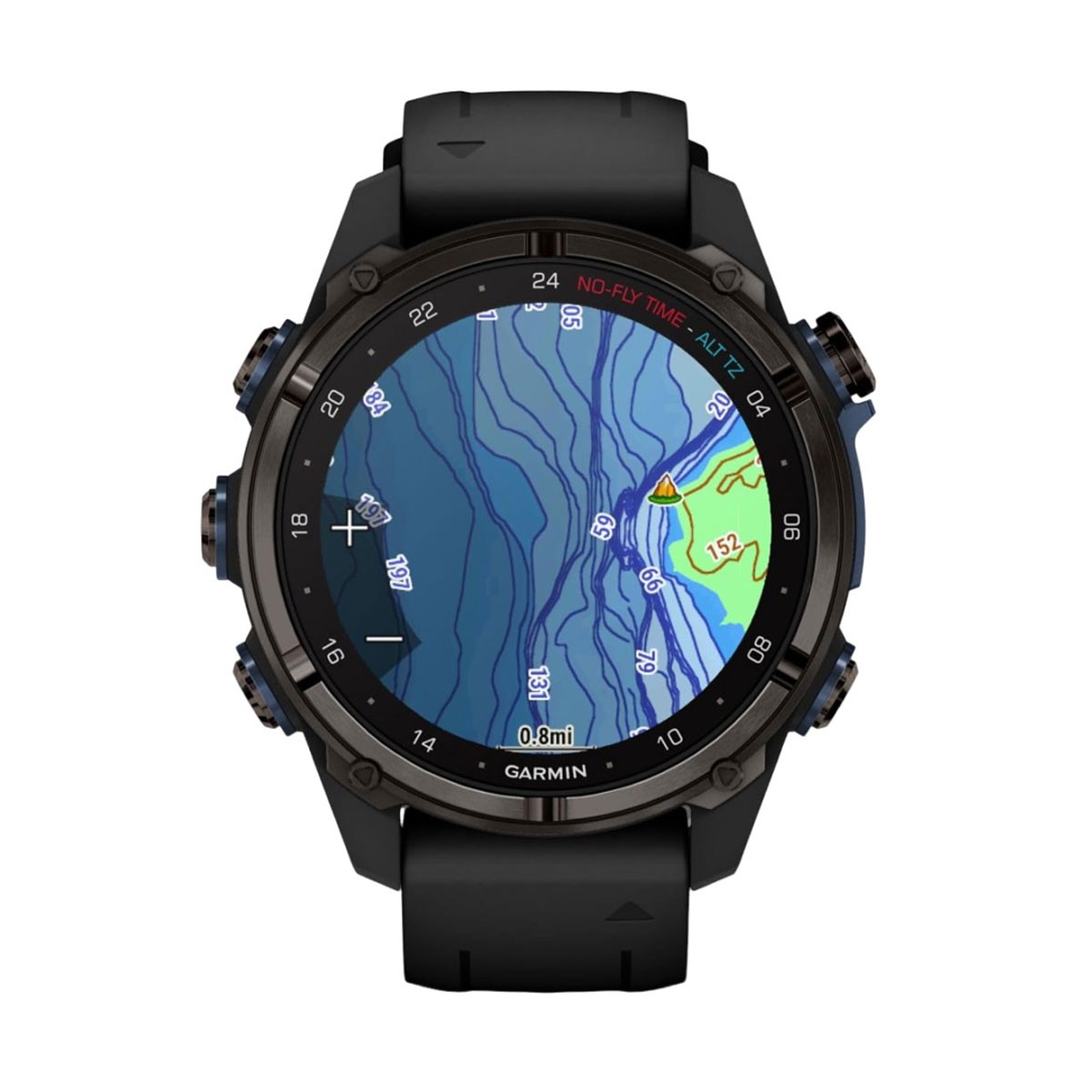 GARMIN Descent Mk3i 43mm Carbon Gray DLC Titanium Dive Computer/Smartwatch