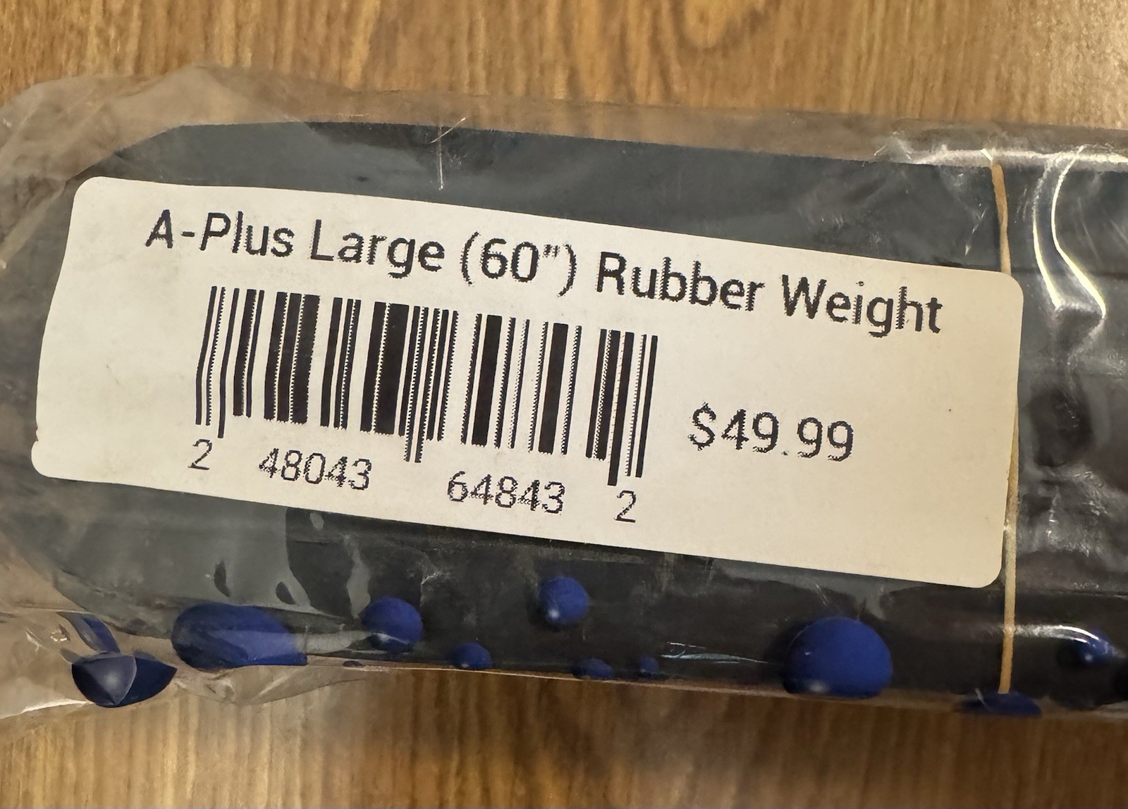 A Plus Marine Supply Dive Belt Large 60” Inch Black Rubbe