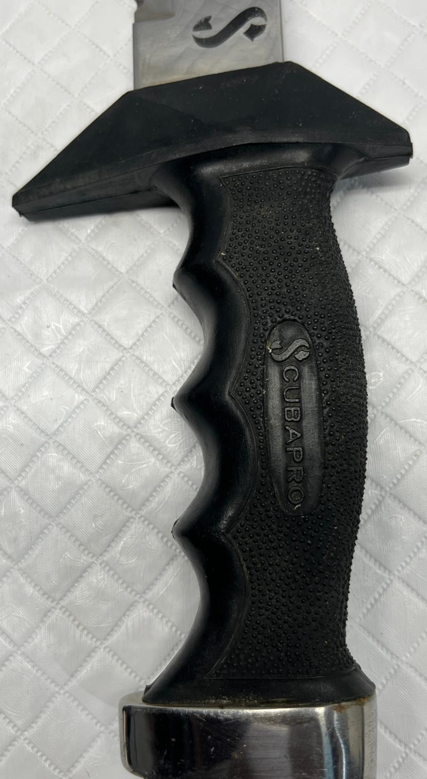 Scubapro Scuba Diving Knife w/ Original Sheath – Stainless Steel