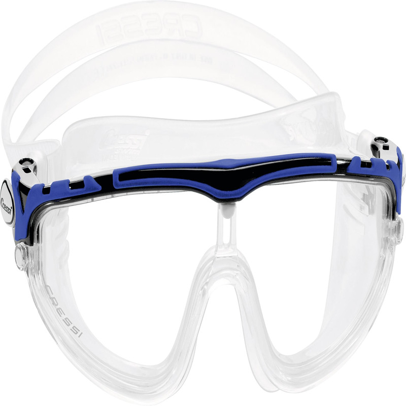 Cressi Skylight Swim Goggles Clear/Black/Blue Duplicate