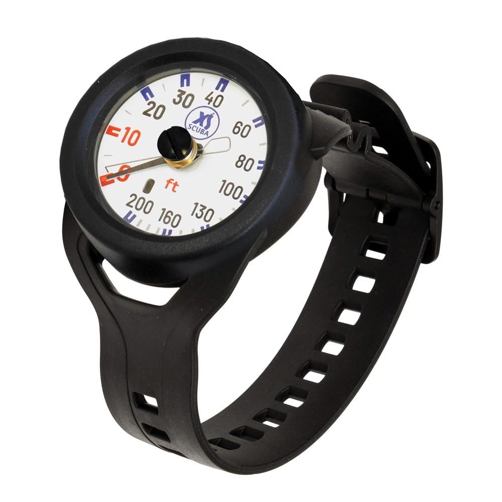 XS Scuba QuikVu Wrist Depth Gauge – Imperial