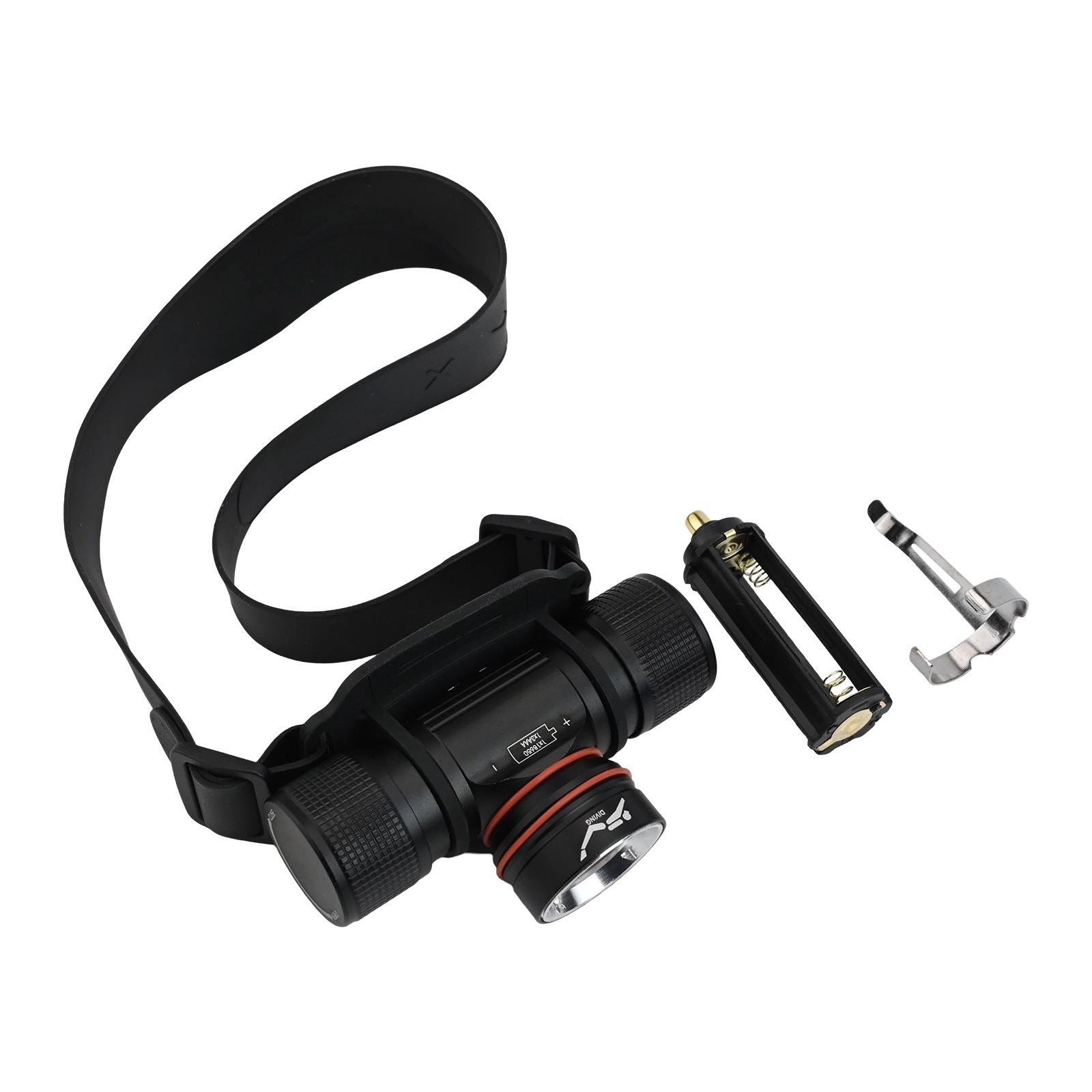 Scuba Diving Light Underwater Diving Headlamp IPX8 Underwater 40M High Quality