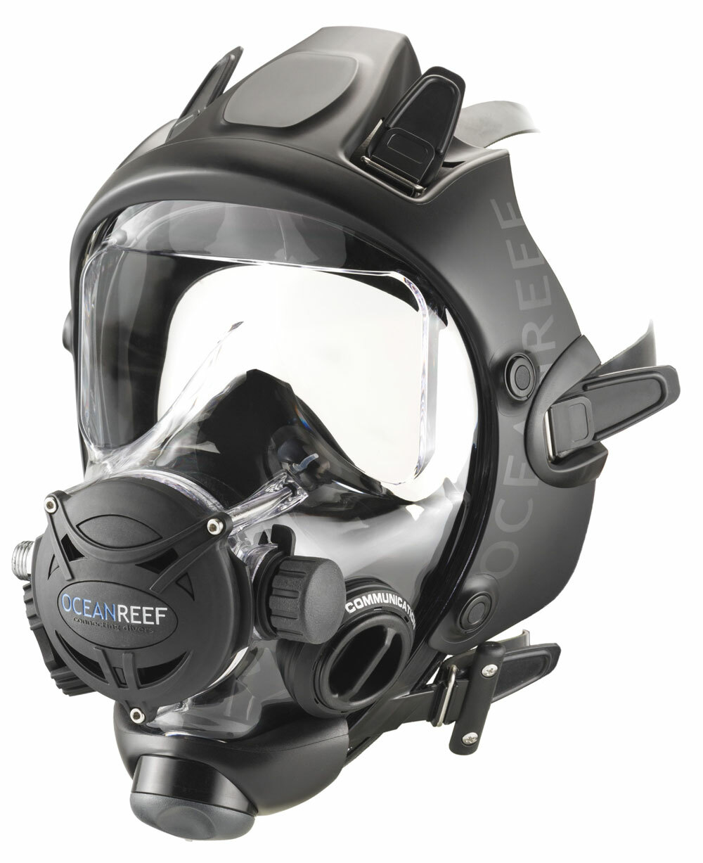 Ocean Reef Space Extender 100 Full Face Mask w/2nd Stage Regulator – Closeout!