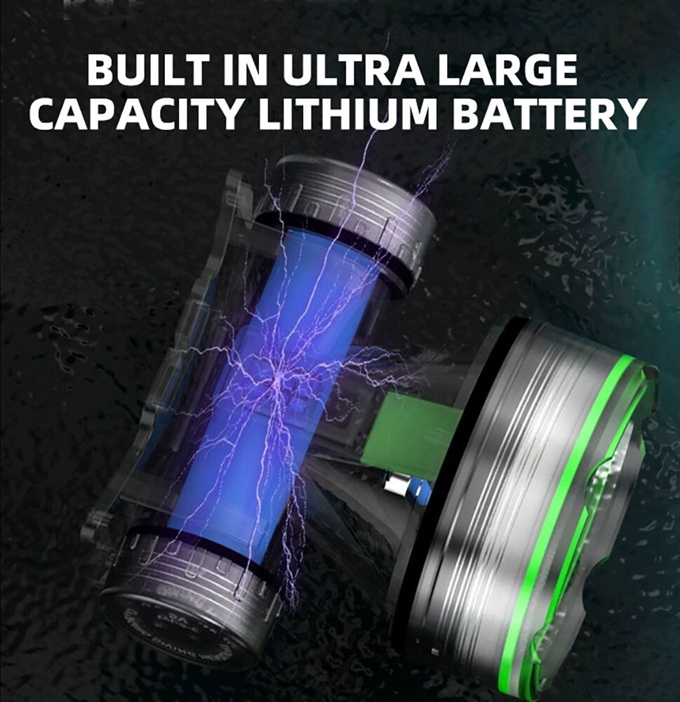 Diving Flashlight LED Waterproof Light Head Light Underwater Photo Fill Light