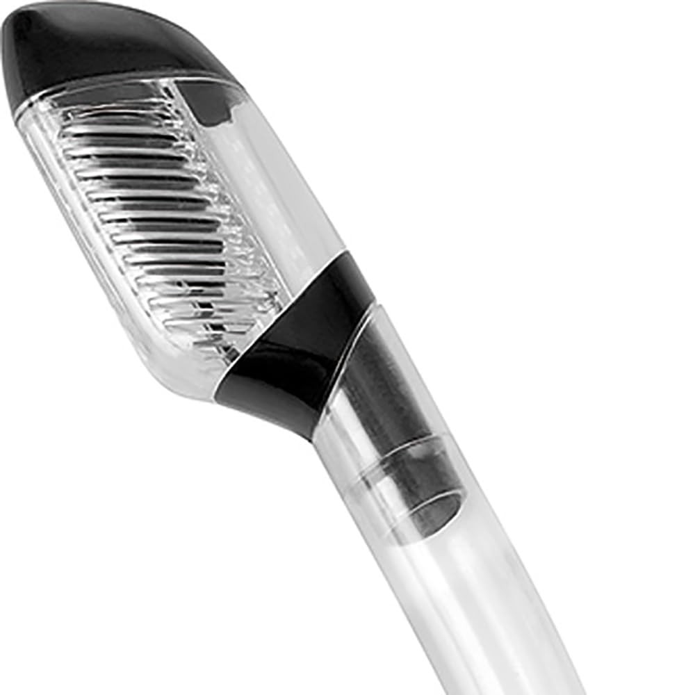 Adult Diving Dry Snorkel with Splash Guard and Valve – Supernova Dry: Designed i