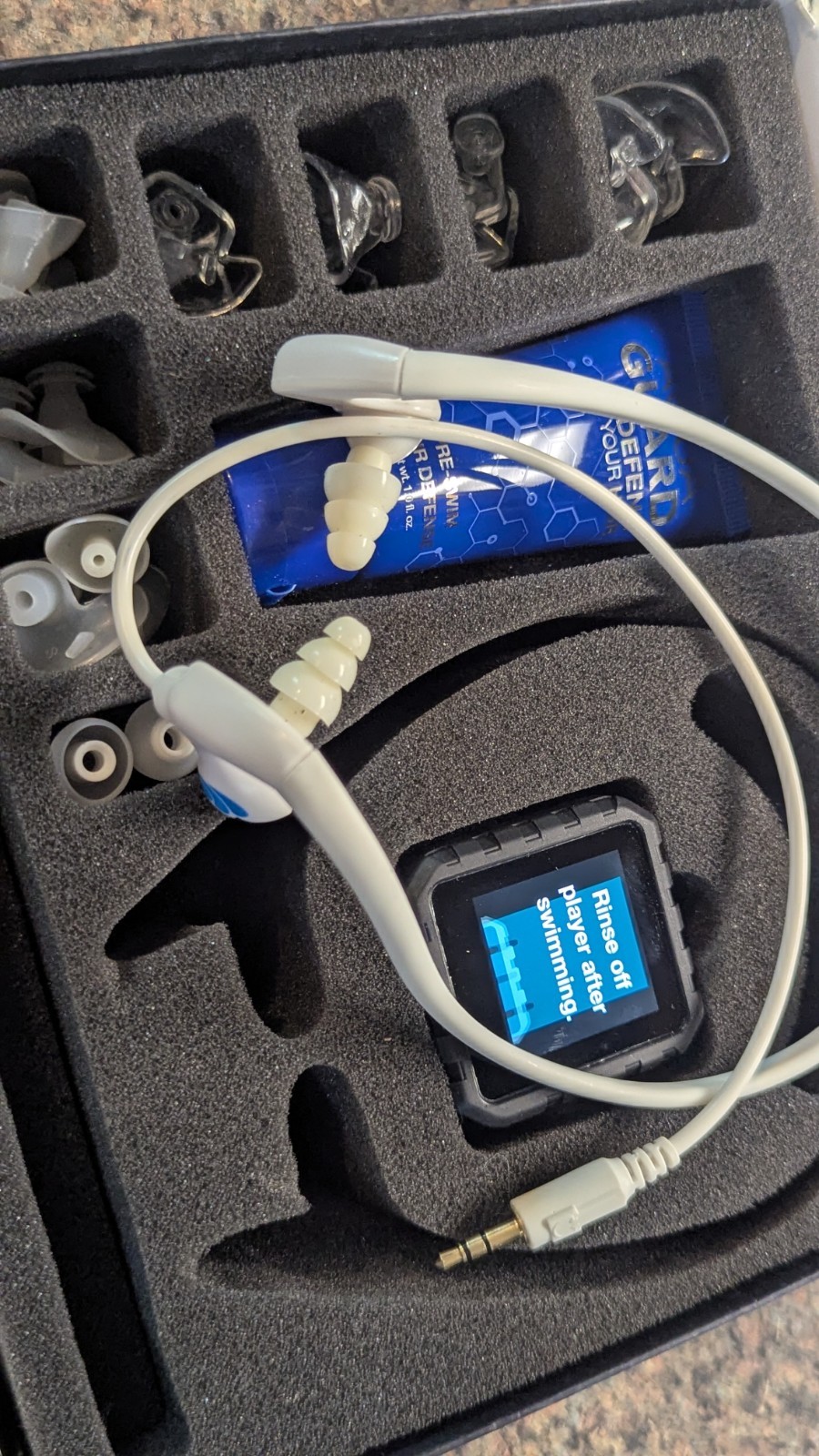 Waterproof Micro Tablet System by Underwater Audio UNTESTED AS/IS TURNS ON