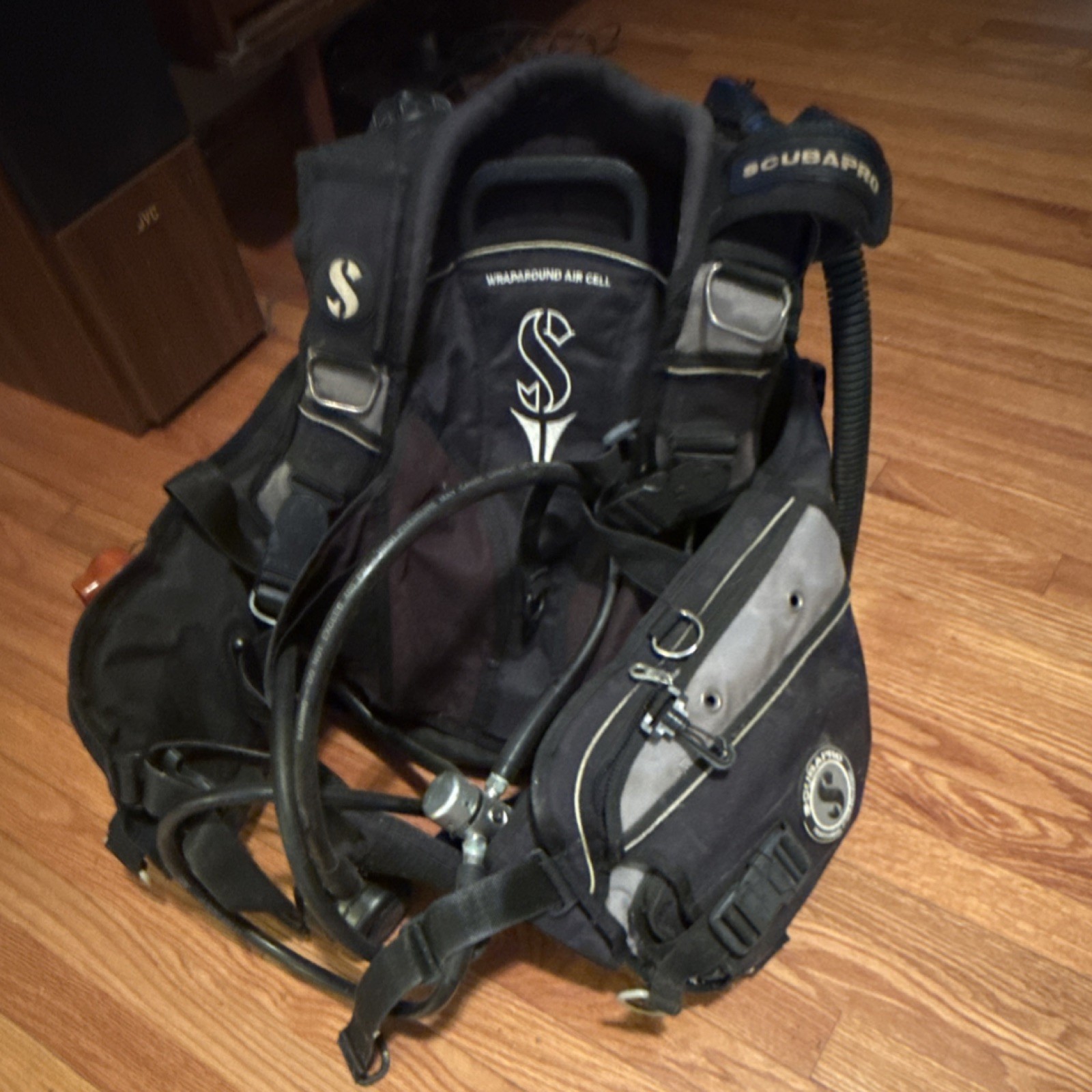 Scubapro X-Tek Scuba Buoyancy Compensator BCD, Black Dive BC Jacket