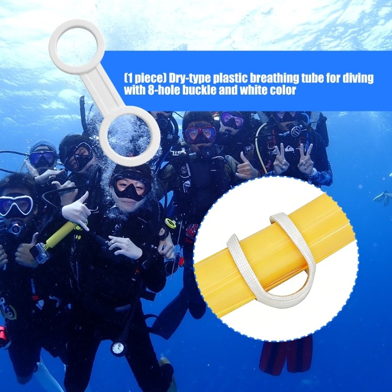 Light Weight Silicone Snorkel Mask Strap Keeper Retainer Clip Keeper Easy to Use