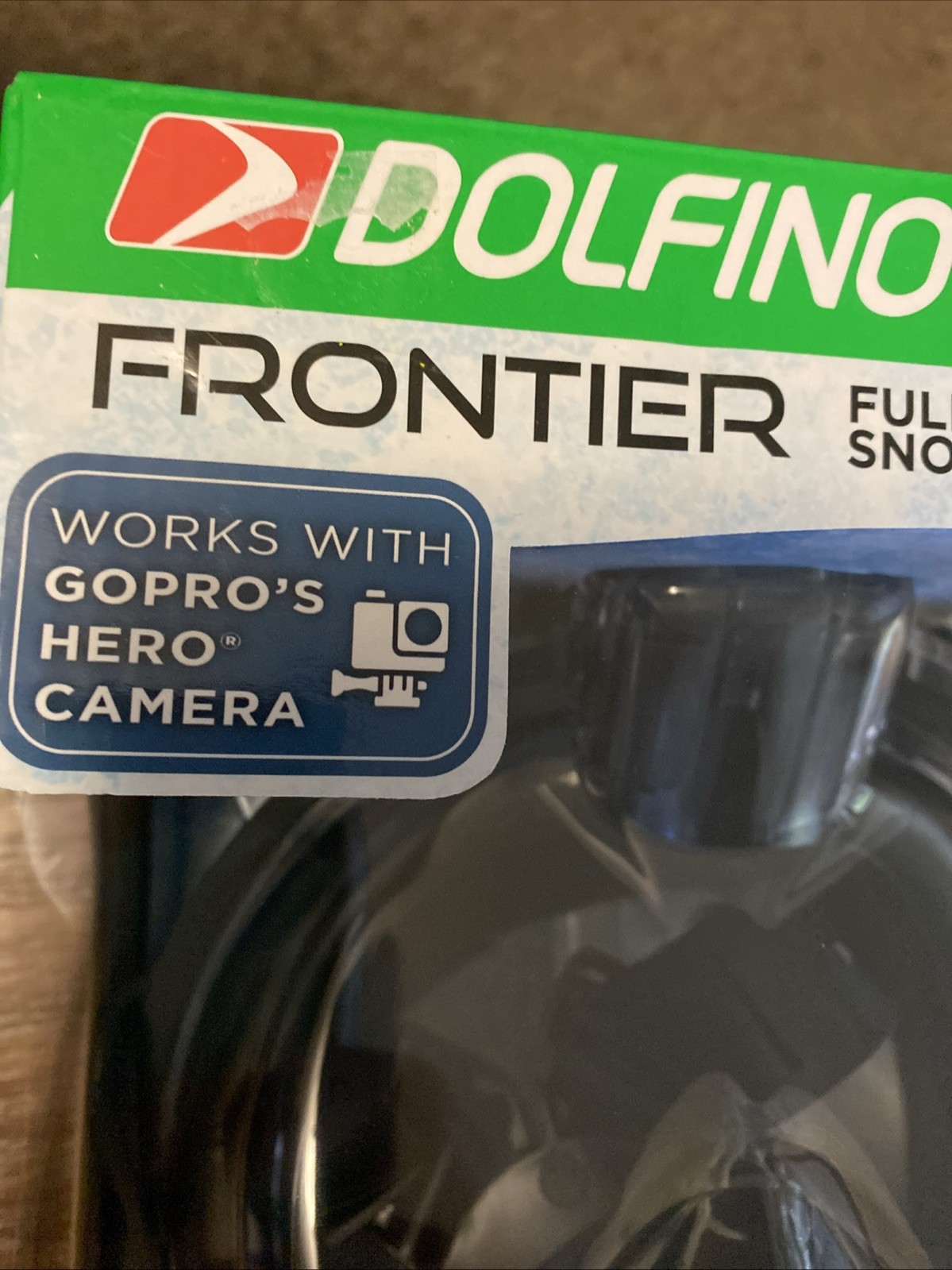Dolfino Frontier All-in-one Full Face Snorkel Mask – Adult(Small/Medium) – New