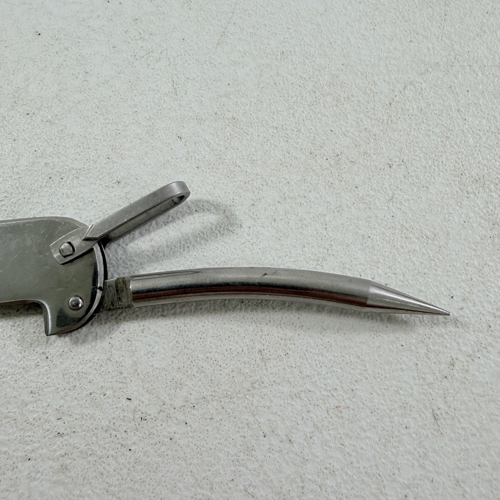 Vintage TELO 100% Stainless Steel Sailors Pocket Rigging Knife Marlinspike