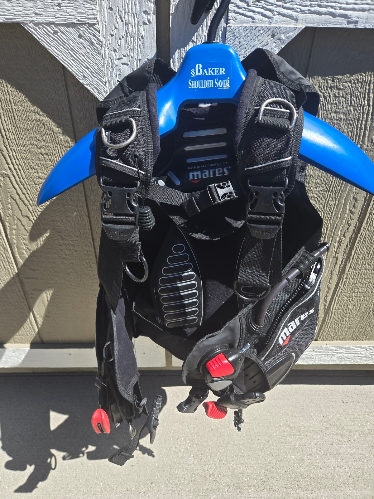 Mares Dragon Scuba AirTrim (AT) BCD Integrated Weight Pockets Medium