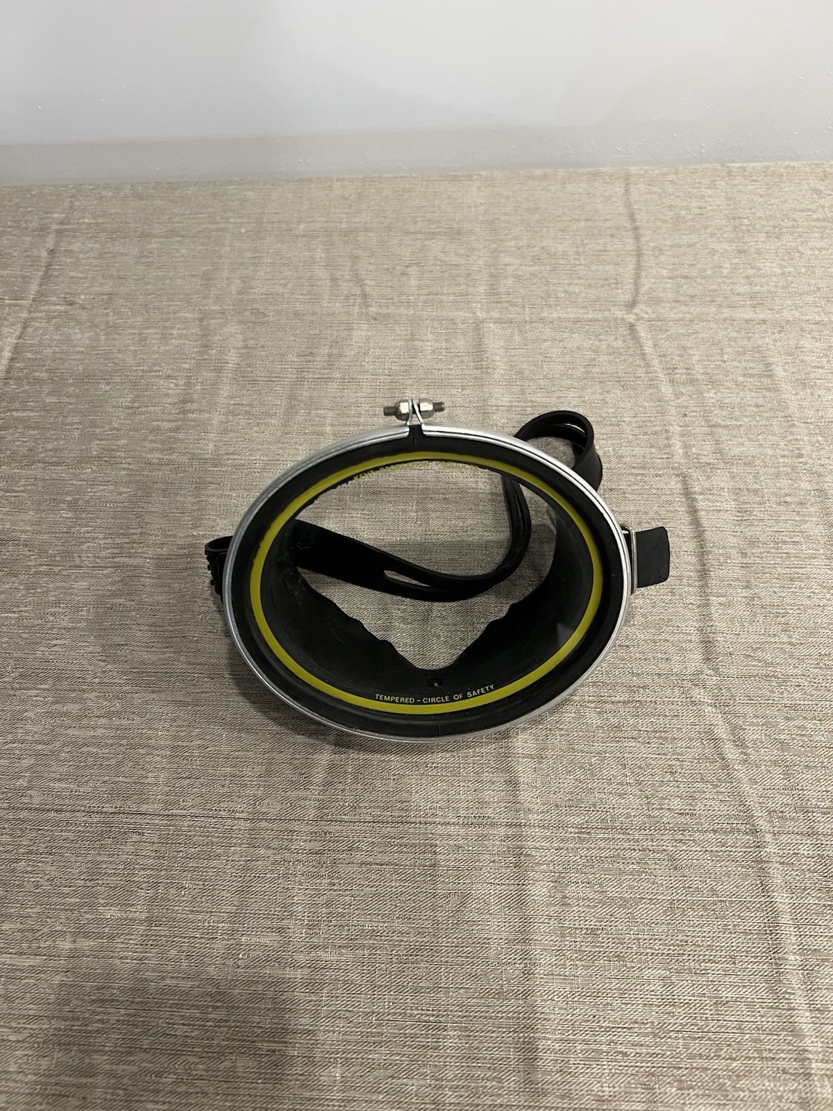 Glass Scuba Mask Kent Recreation Products Single Lens Tempered- Circle Of Safety