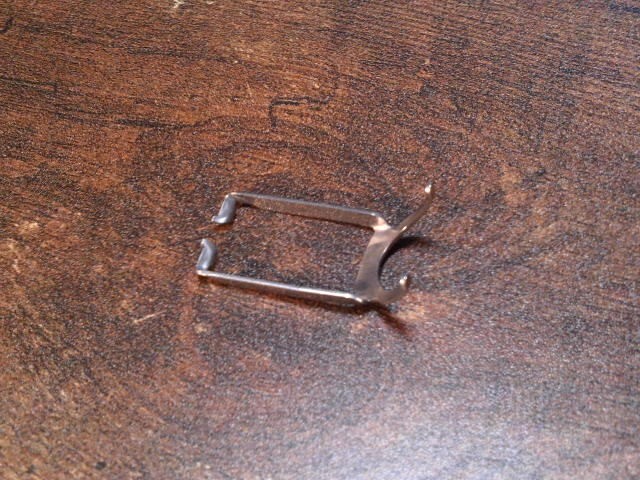 Diaphragm lever for Scuba second stage.