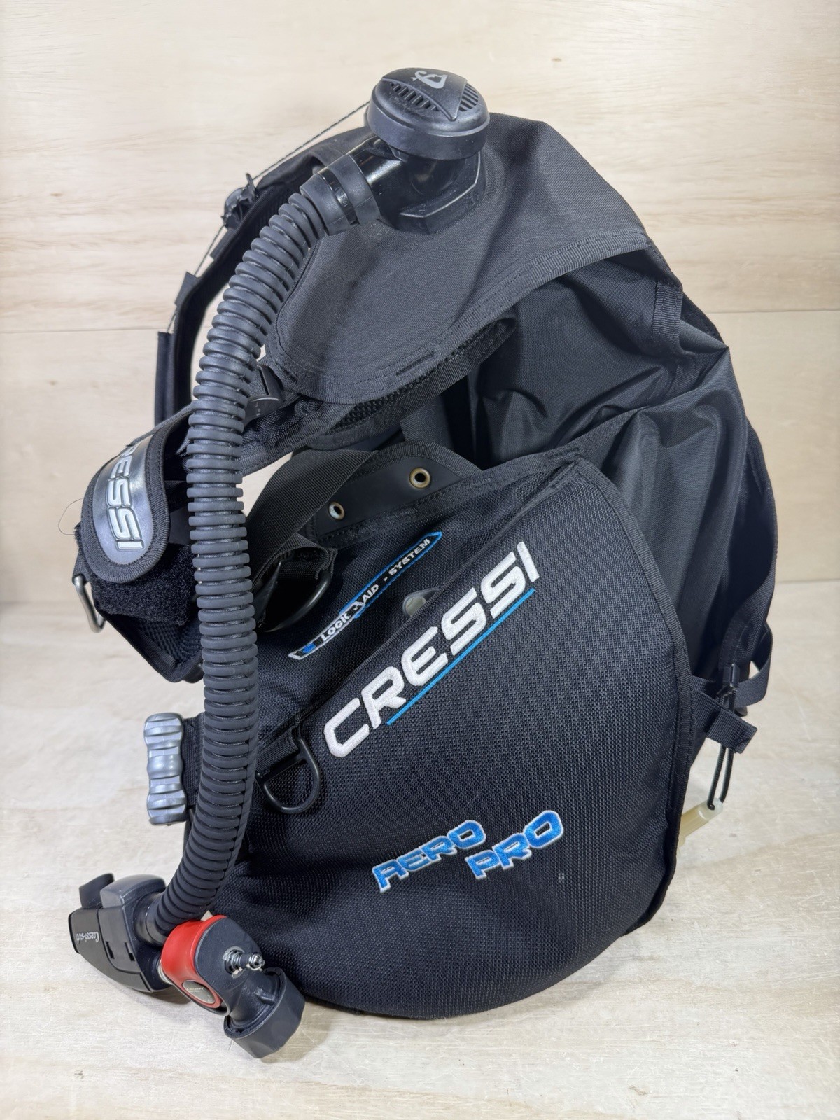 Cressi Aero Pro BCD Lock-Aid Weight System Made in Italy Size M Aquatec UNTESTED
