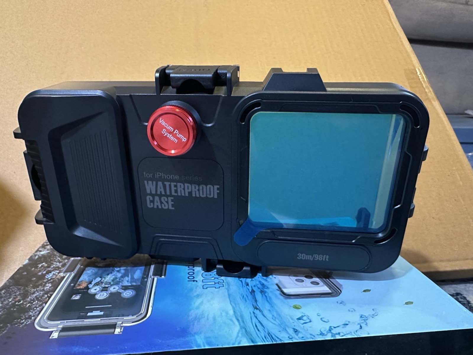 98FT Waterproof Underwater Photography Diving Case For Apple iPhone Series 7-14