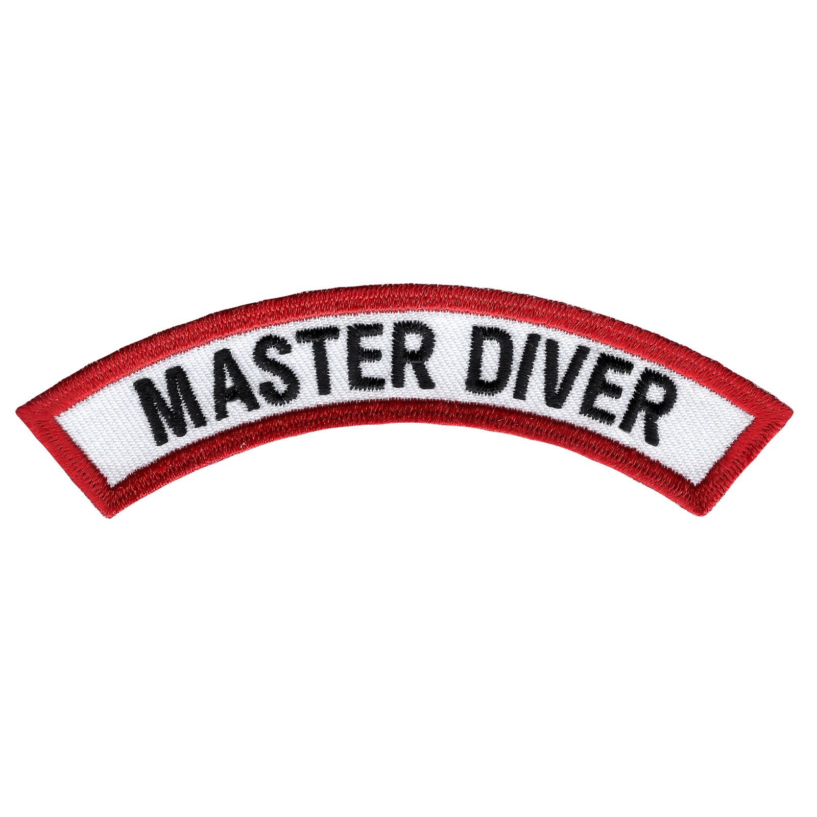 MASTER DIVER CHEVRON – SCUBA DIVING iron-on DIVE PATCH embroidered applique