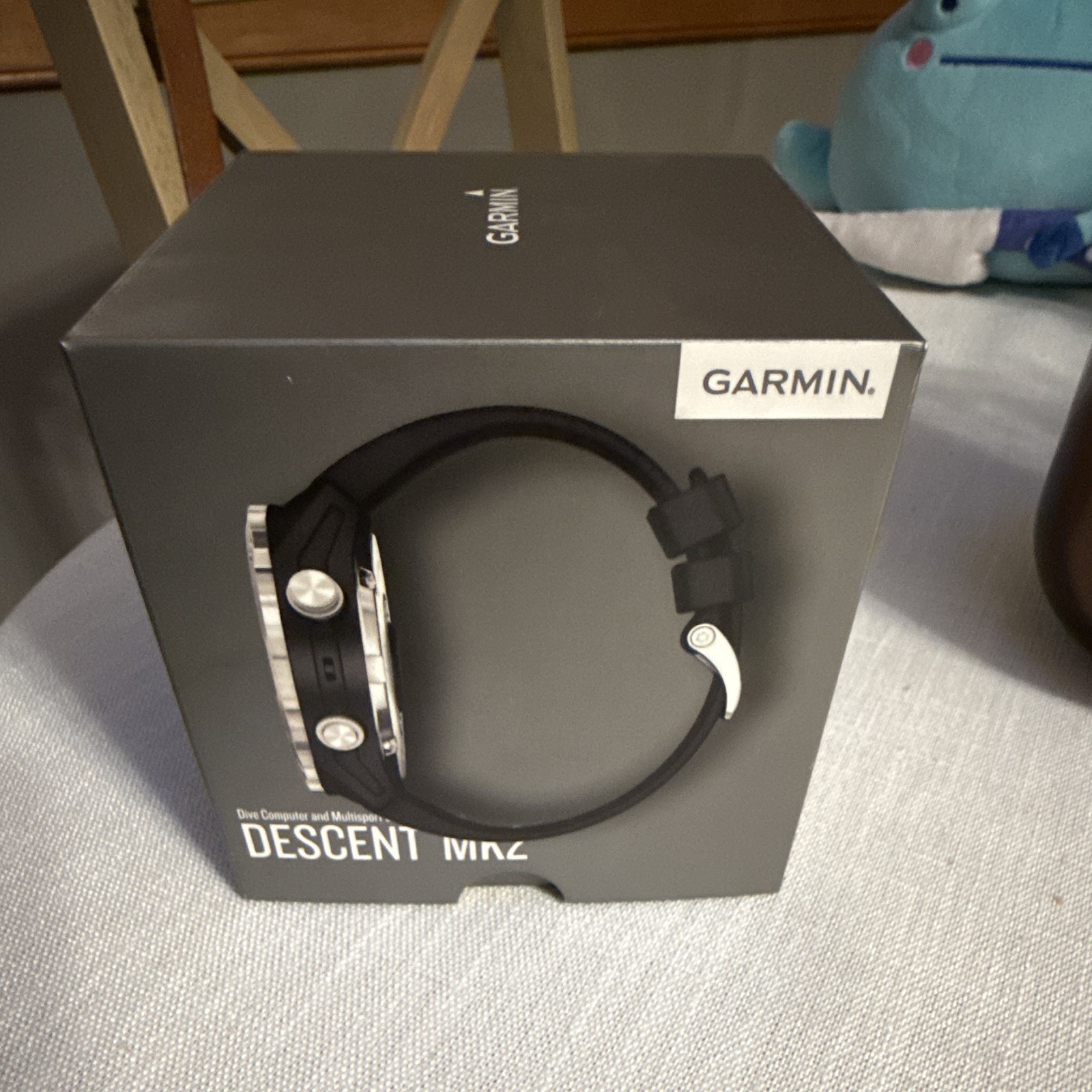 Garmin Descent MK2 Dive Computer GPS Smartwatch Sapphire Stainless Black Band