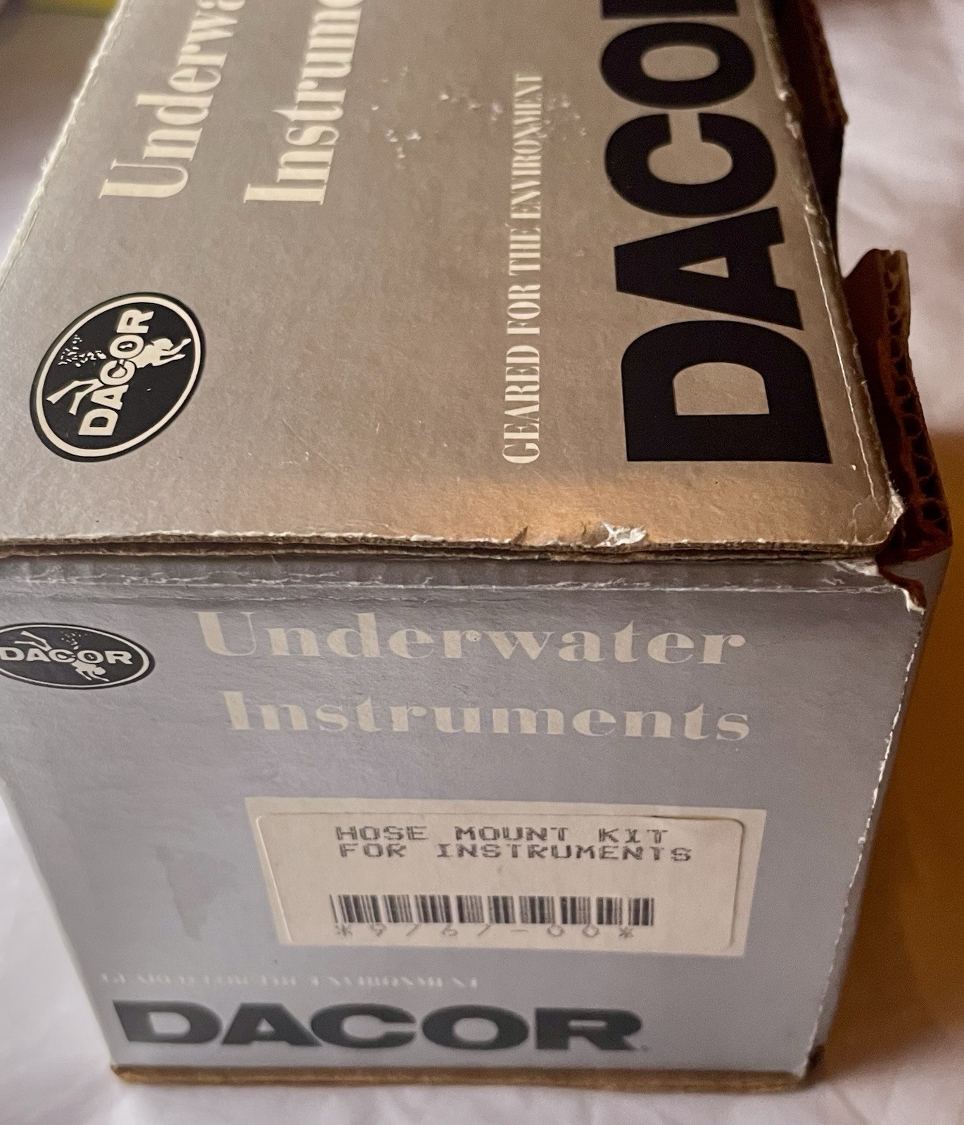 Dacor House Mount Kit For Underwater Instruments Vintage New See Photos Please
