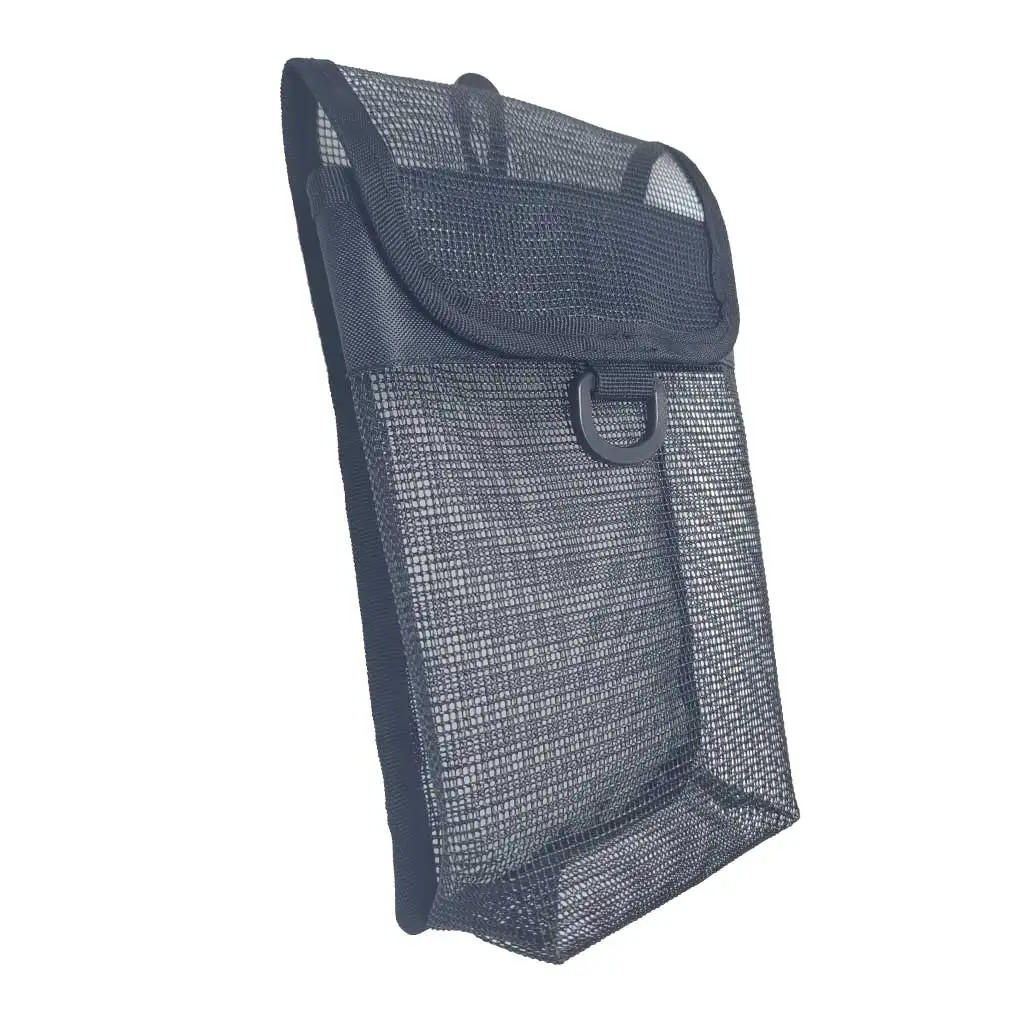 Scuba Diving SMB Carrier Mesh Bag Tech Wreck Diving Surface Marker Buoy Pouch