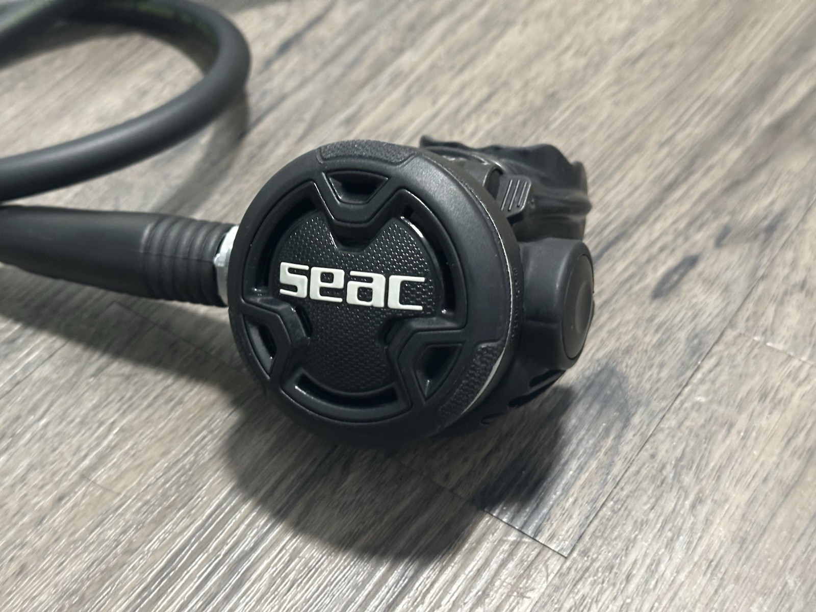 Seac PX100 Scuba Diving Regulator Second Stage – w/ Low Pressure Hose – Exc Cond