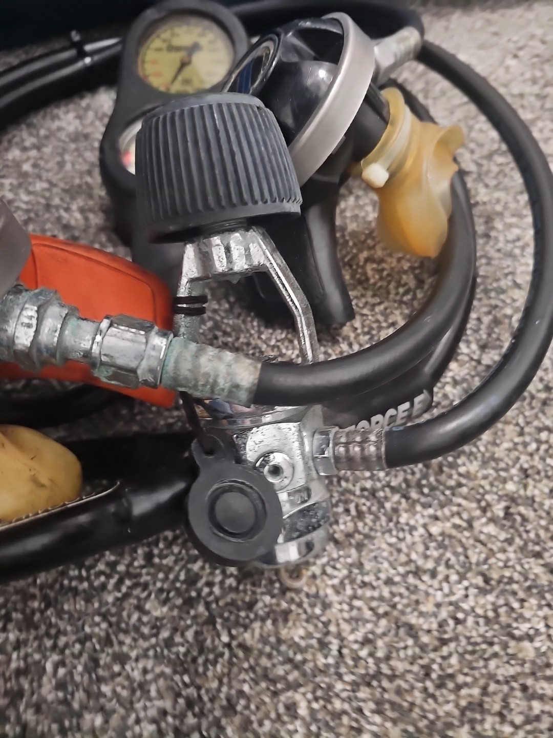 Old Sherwood Magnum Scuba Reg Most Likely For Parts