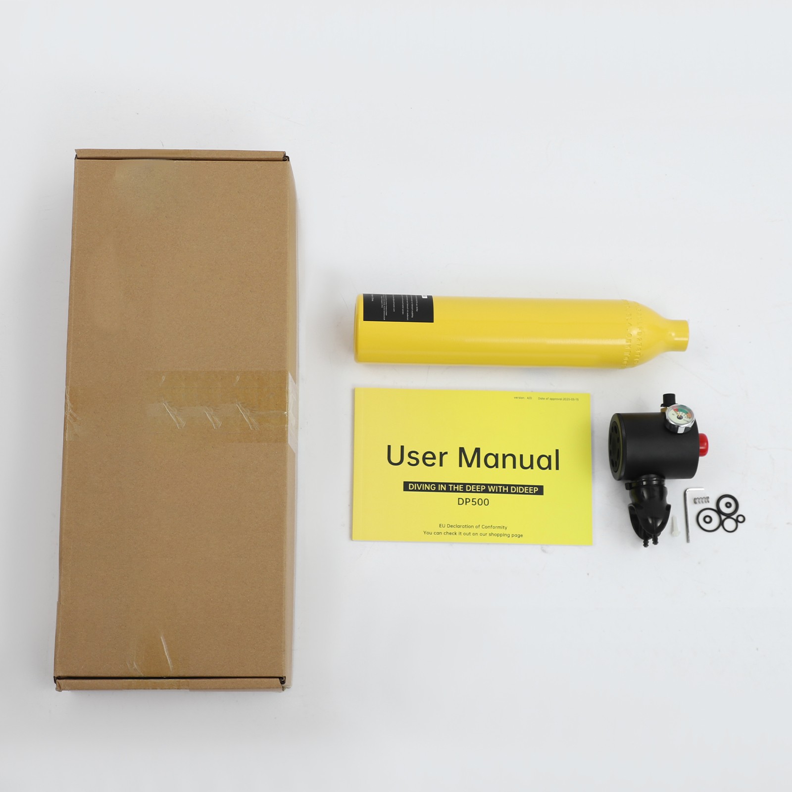 0.5l Scuba Tank, Underwater Diving Tank Kit, Lung Tank For Diving Entertainment