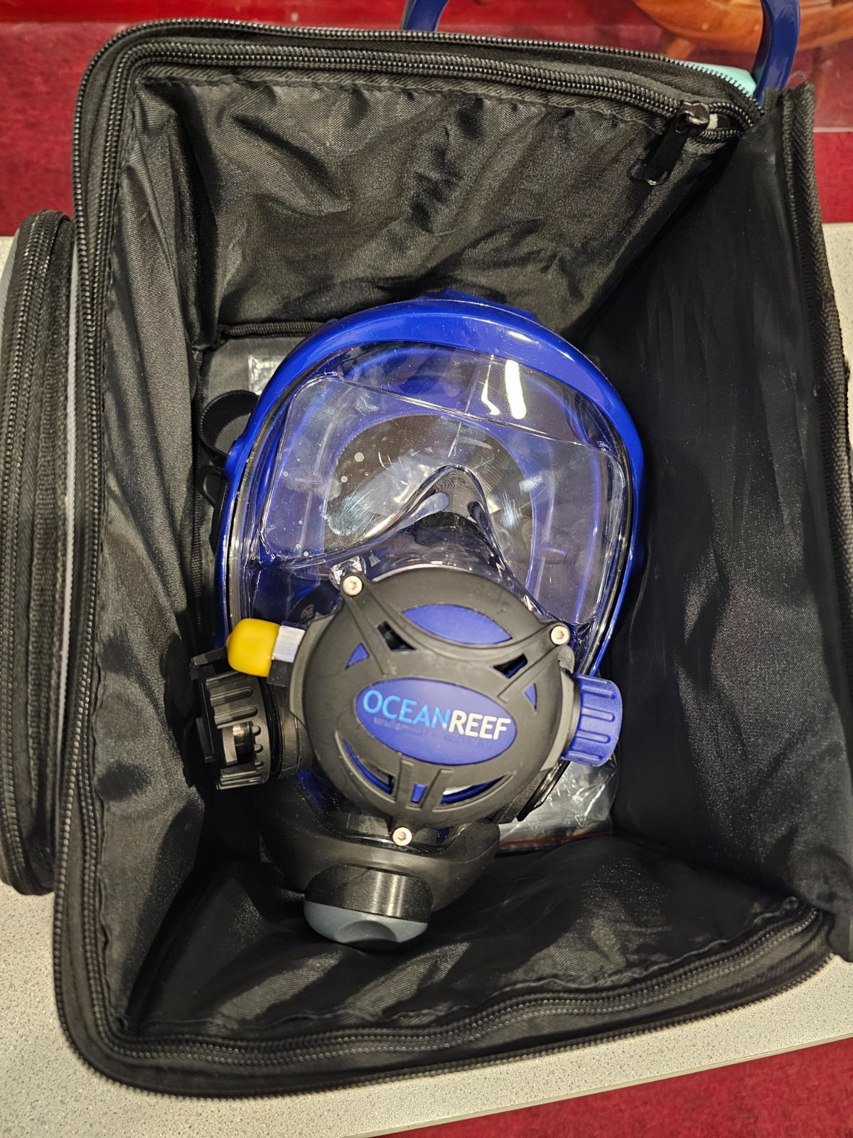 Ocean Reef Space Extender- Diving Full Face Mask Cobalt M/L