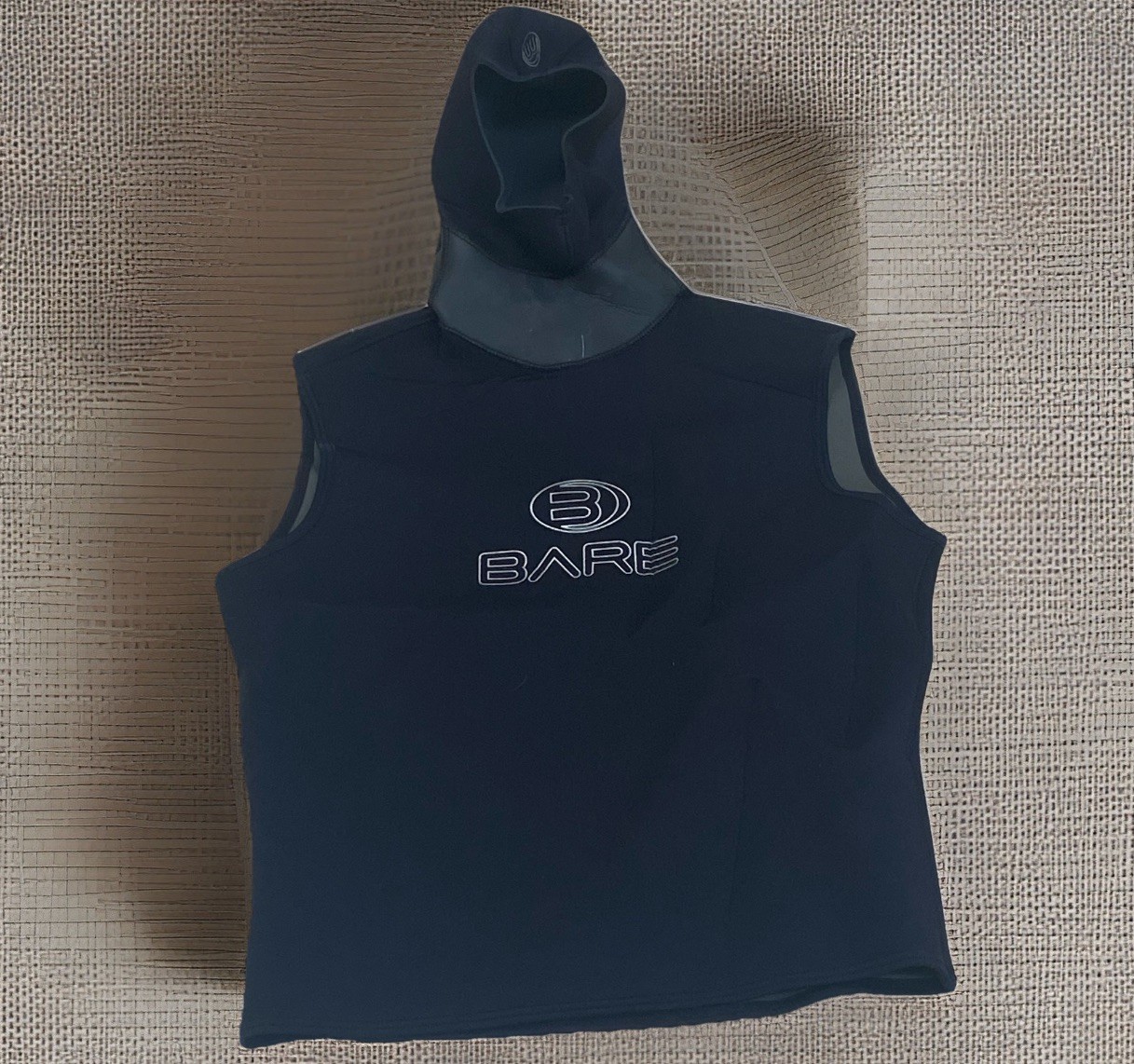 Bare 2MM-XXL core warmer with hood Scuba Snorkel Diving Wetsuit Vest Water Sport