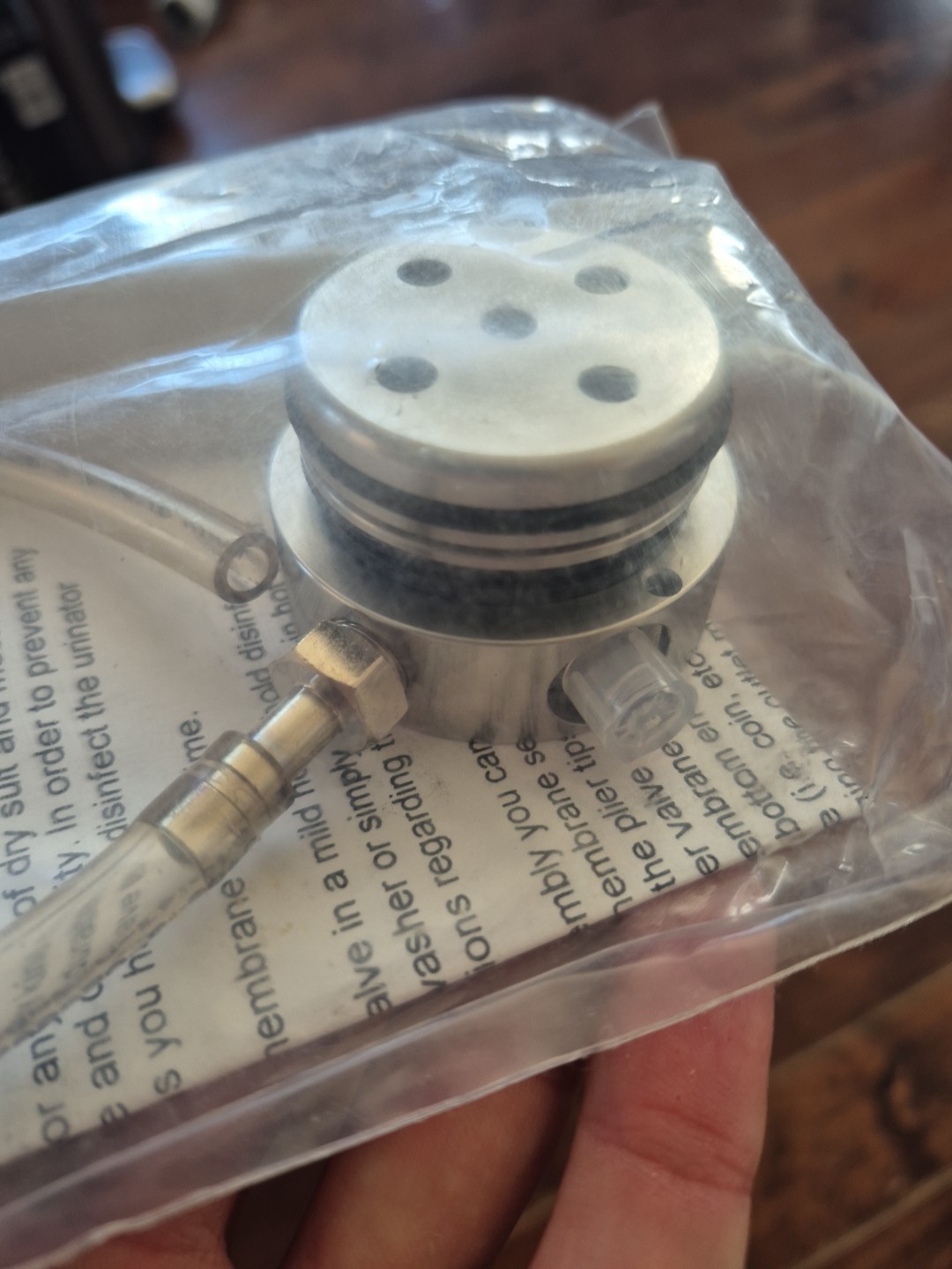 New Scuba Urinator Valve Model 8090 – Hard to find – NOS – High Quality –