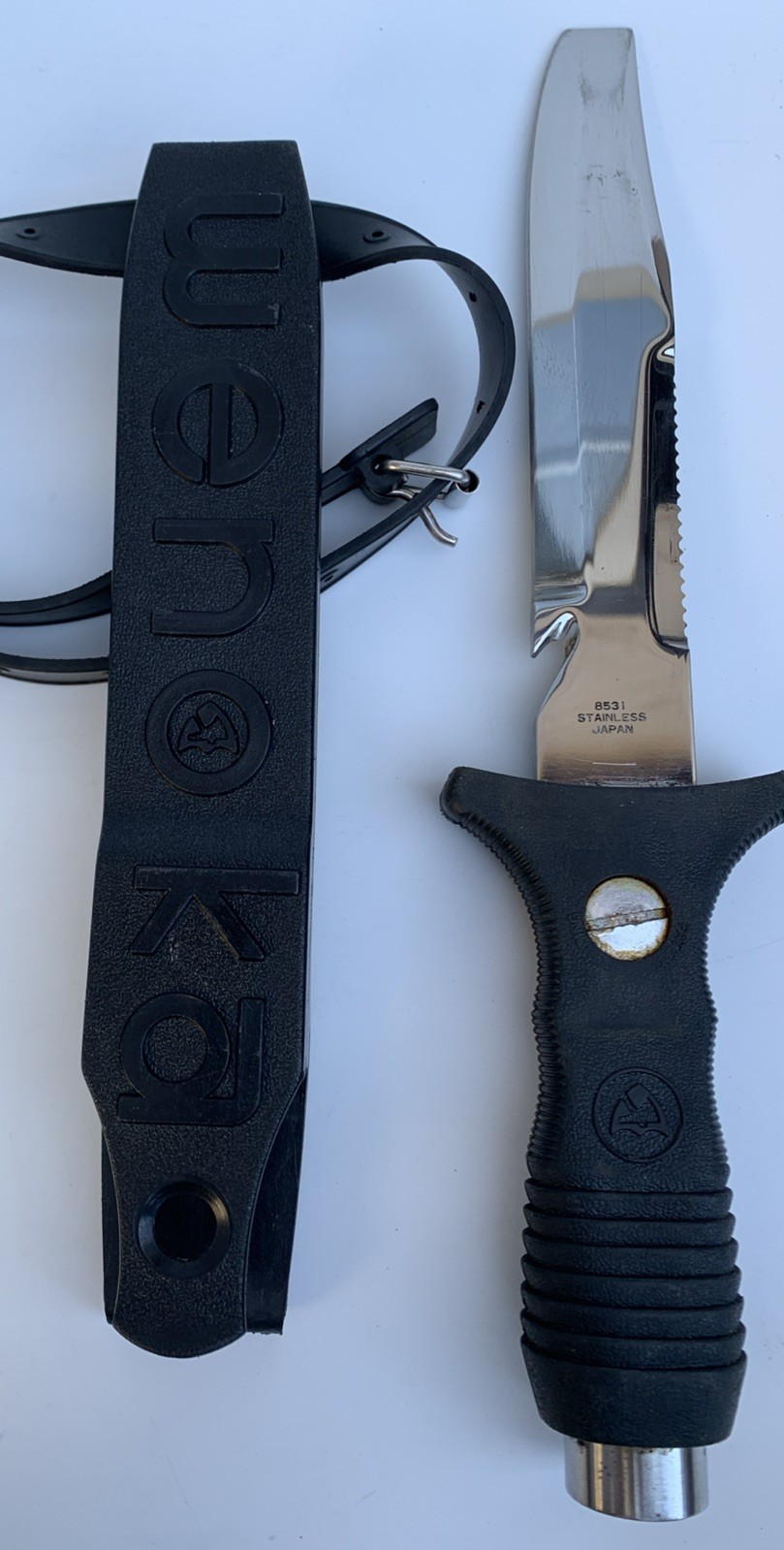 wenoka dive knife blackie collins 8531