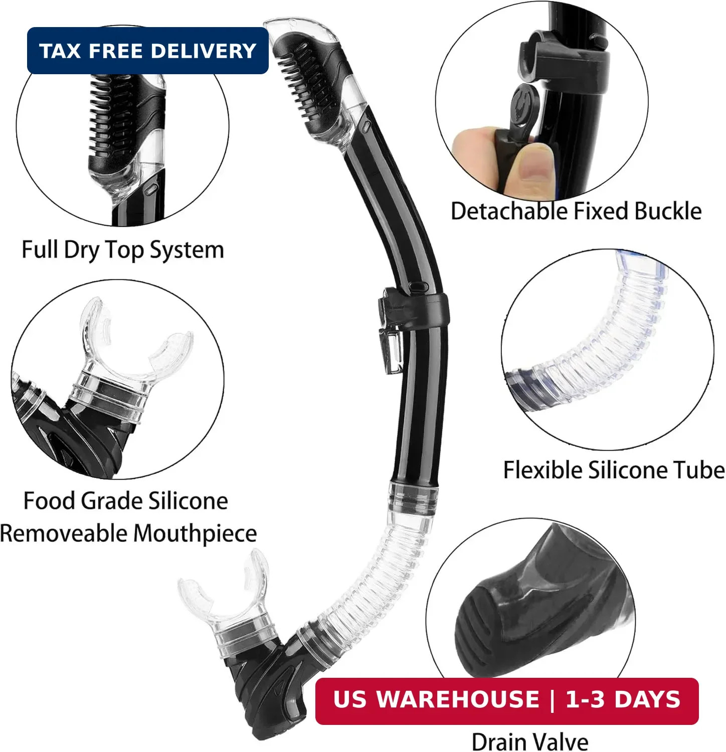 Snorkeling Gear for Adults with Fins Scuba Diving Gear Adult Professional Travel