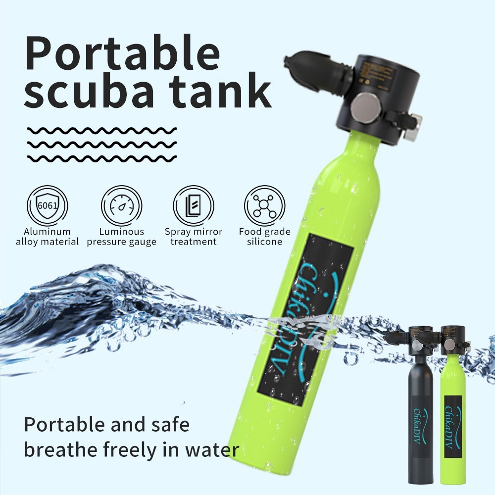 0.5L Scuba Lung Tank Diving Tank,Portable Equipment for Beginner Divers