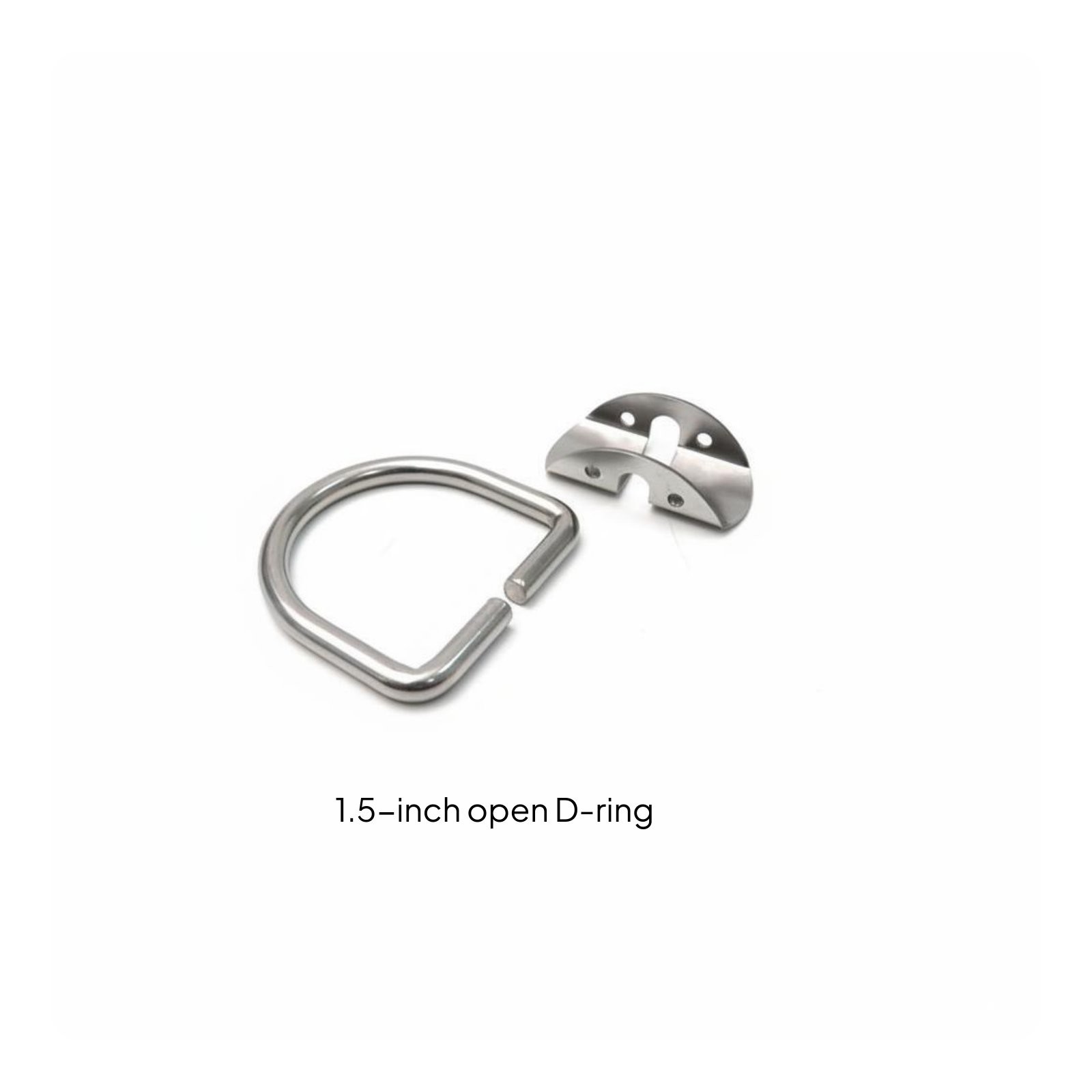 D Loop Base with Lanyard Hole Long-Lasting Sidemount Cylinder Base